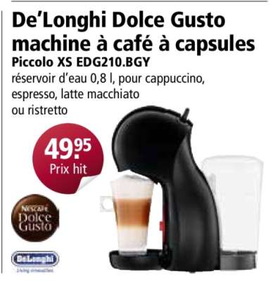 De’Longhi Dolce Gusto machine à café à capsules