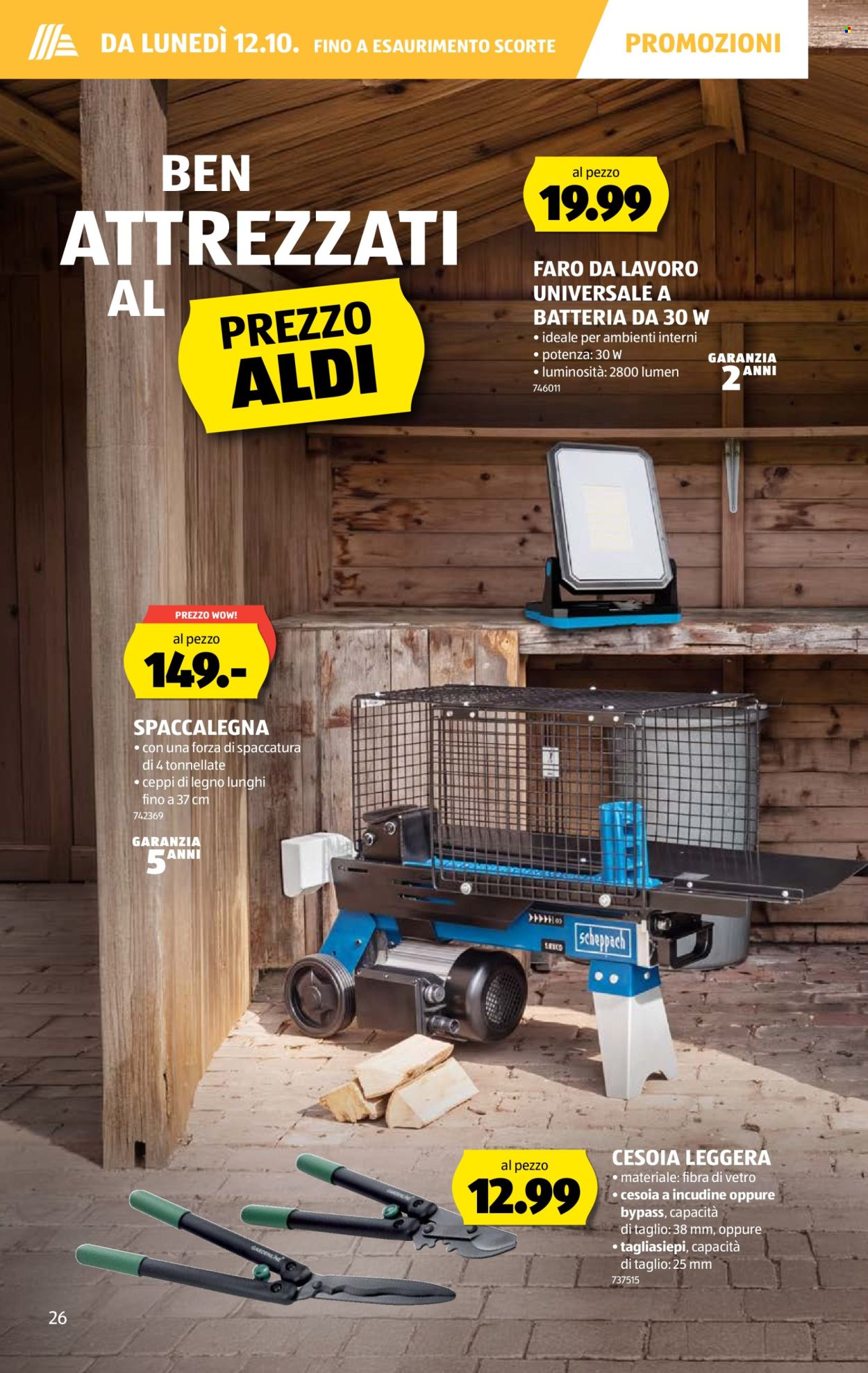 Volantino Aldi - 8.10.2026 - 14.10.2026. Pagina 26. Pagina 26