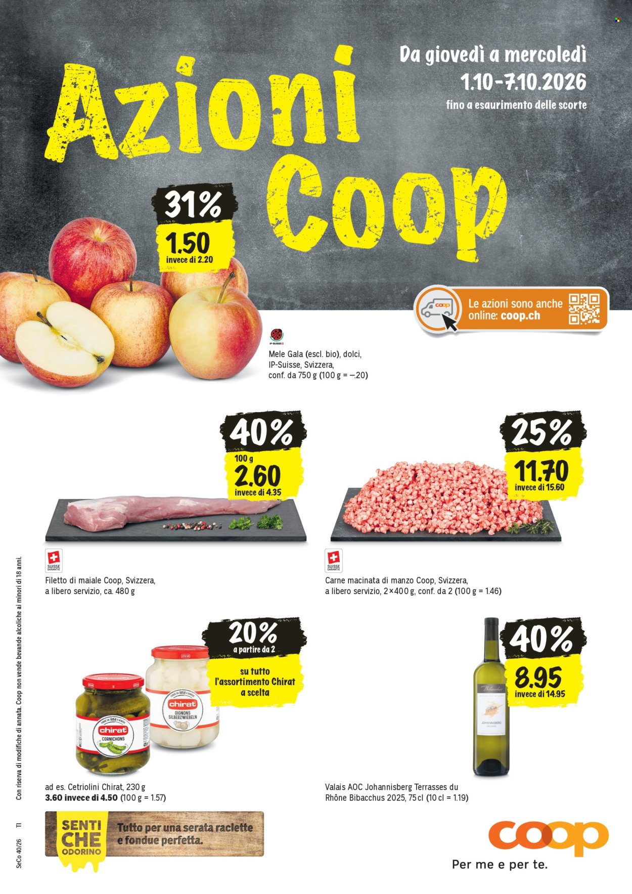 Volantino Coop - 1.10.2026 - 7.10.2026. Pagina 1. Pagina 1