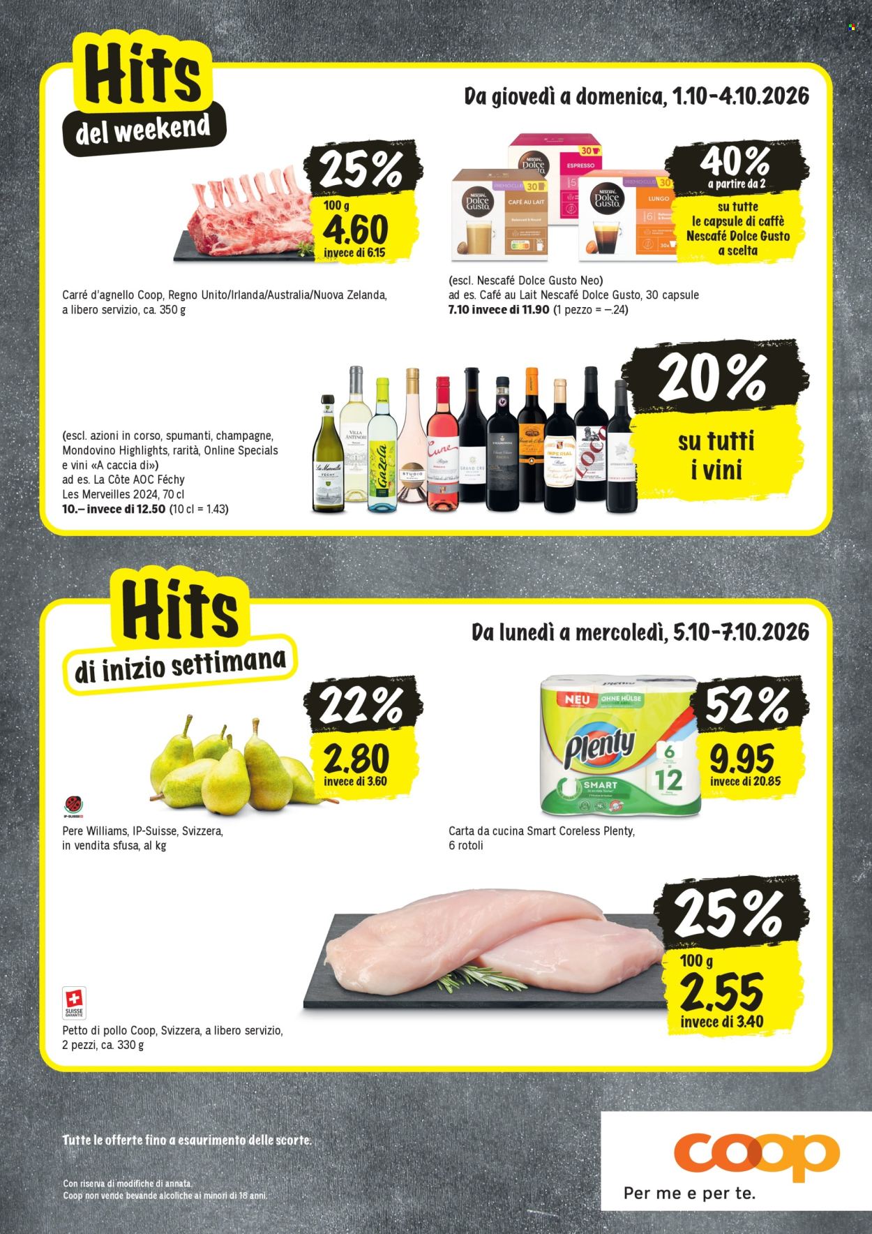 Volantino Coop - 1.10.2026 - 7.10.2026. Pagina 20. Pagina 20