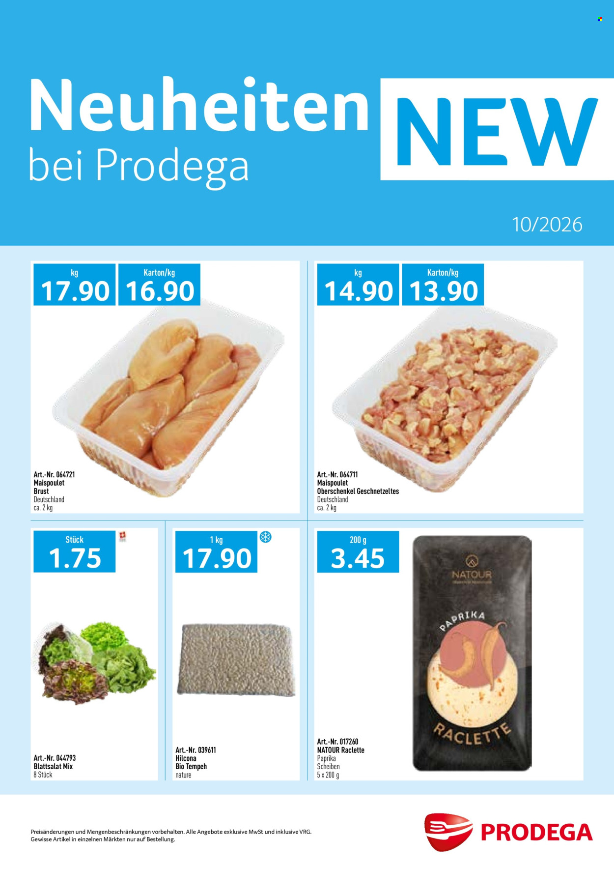Volantino Prodega - 1.10.2026 - 31.10.2026. Pagina 1. Pagina 1