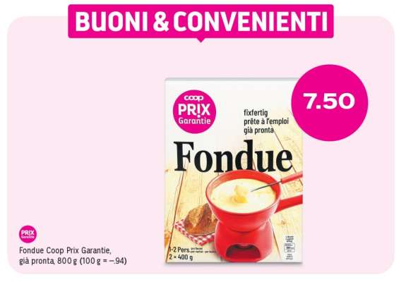 Fondue Coop Prix Garantie