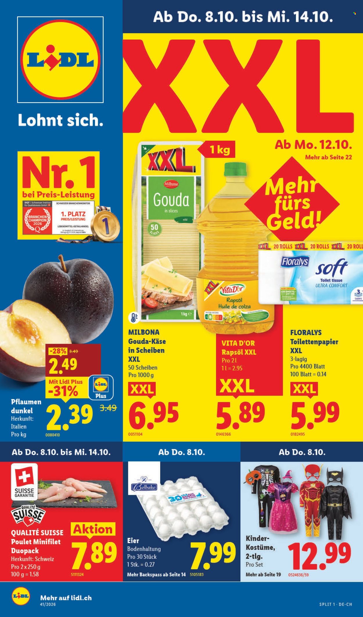Volantino Lidl - 8.10.2026 - 14.10.2026. Pagina 1. Pagina 1