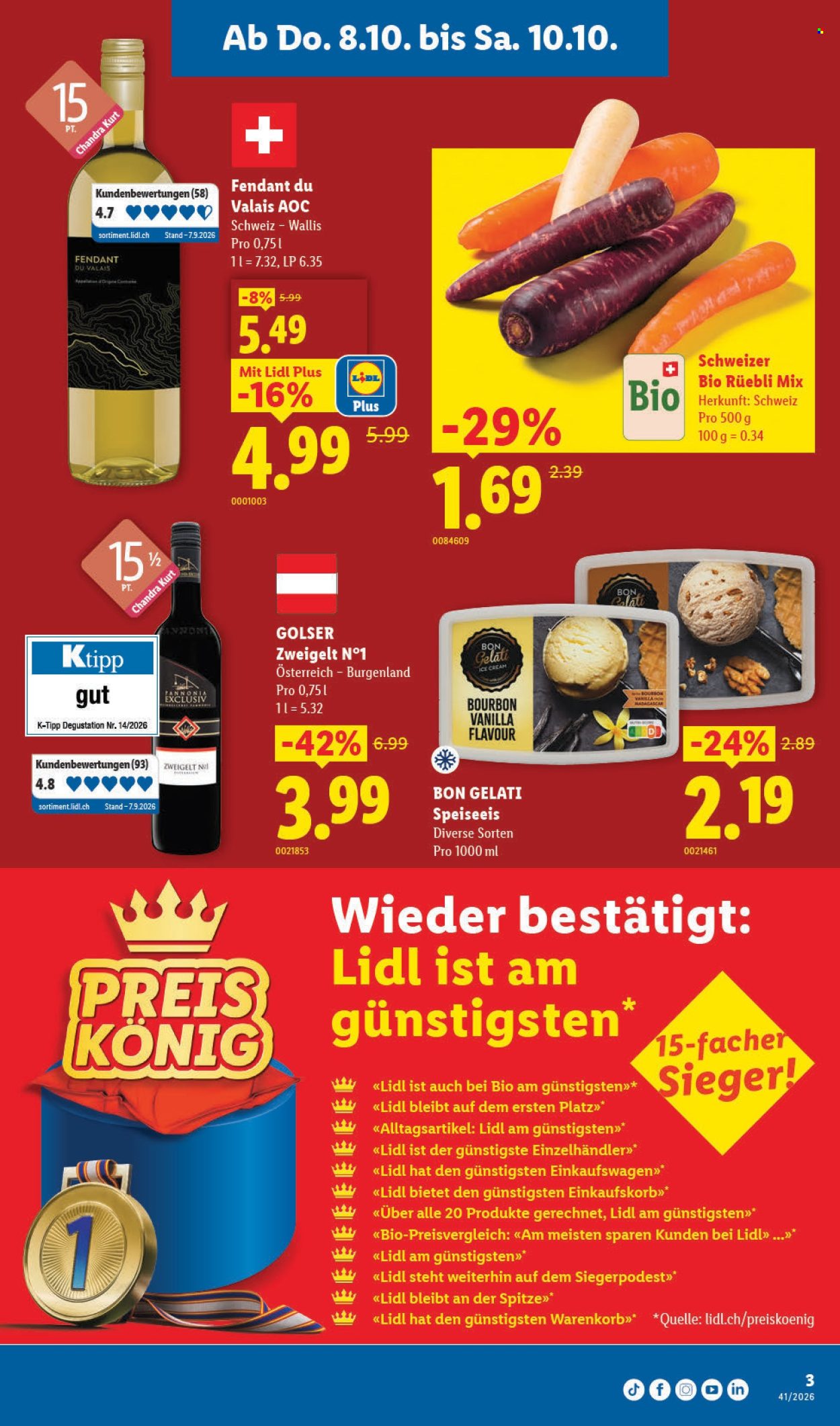 Volantino Lidl - 8.10.2026 - 14.10.2026. Pagina 3. Pagina 3