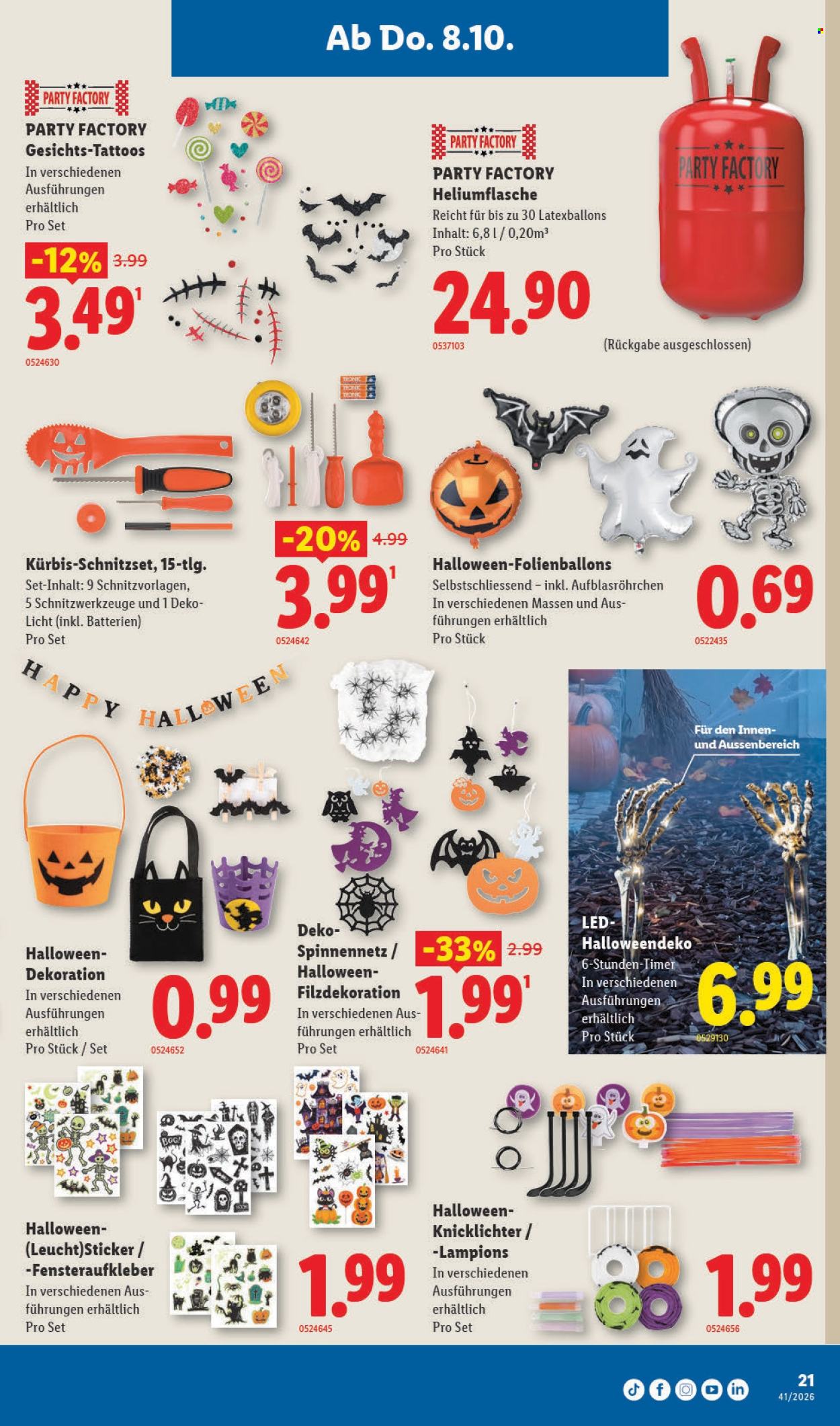 Volantino Lidl - 8.10.2026 - 14.10.2026. Pagina 21. Pagina 21