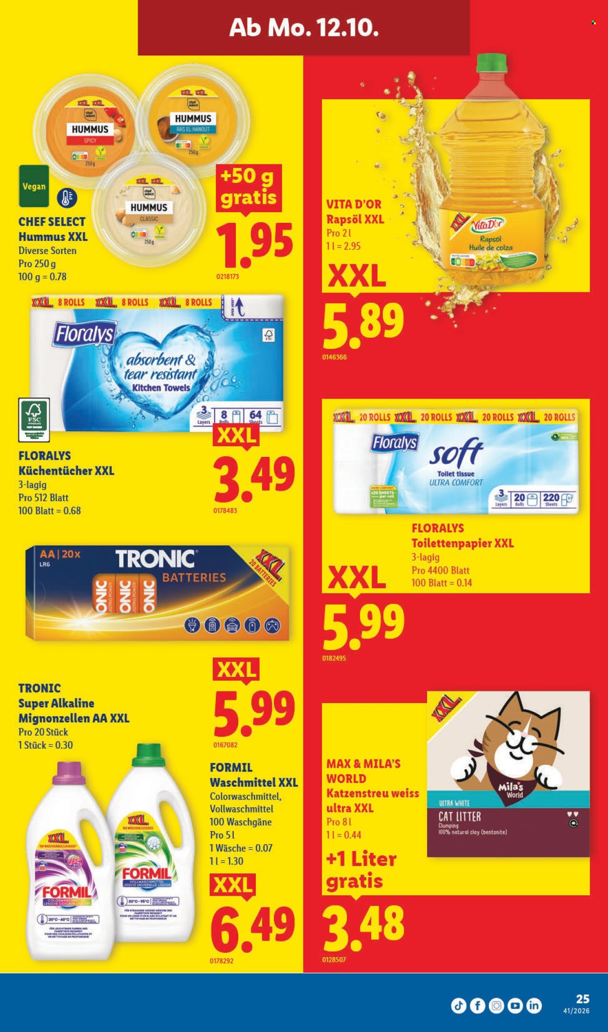 Volantino Lidl - 8.10.2026 - 14.10.2026. Pagina 25. Pagina 25
