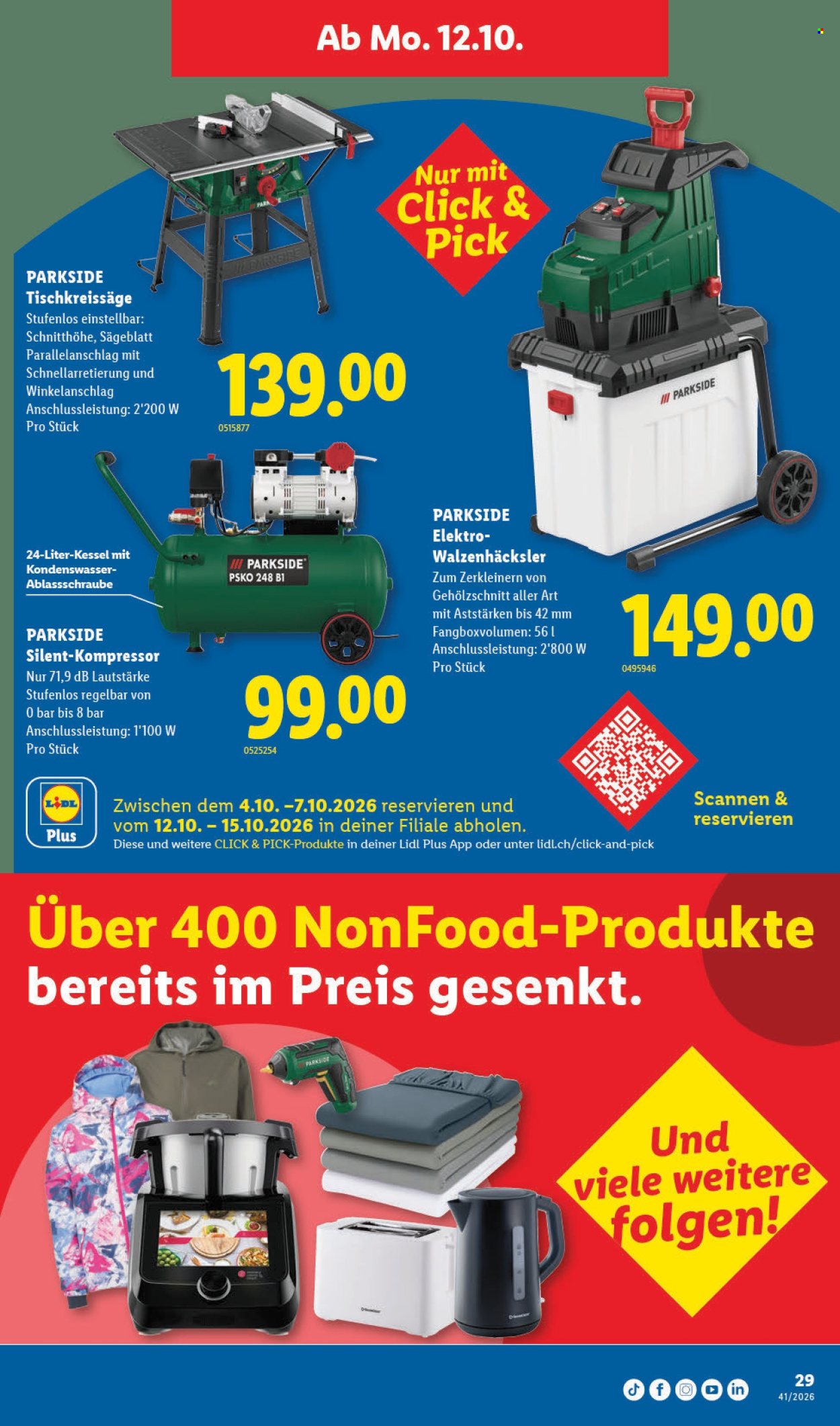 Volantino Lidl - 8.10.2026 - 14.10.2026. Pagina 29. Pagina 29