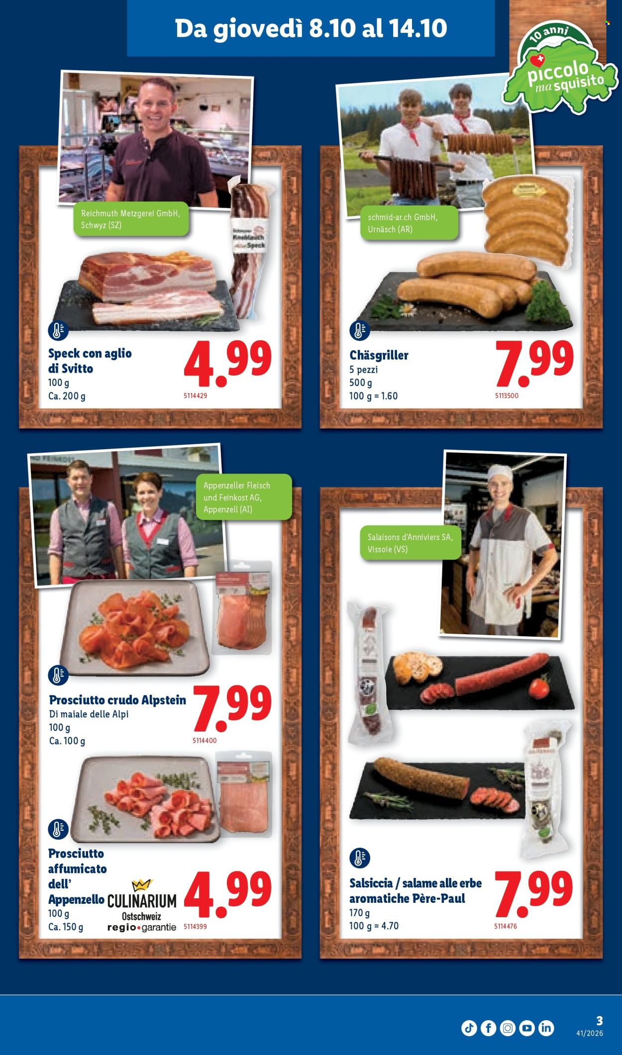 Volantino Lidl - 8.10.2026 - 14.10.2026. Pagina 3. Pagina 3