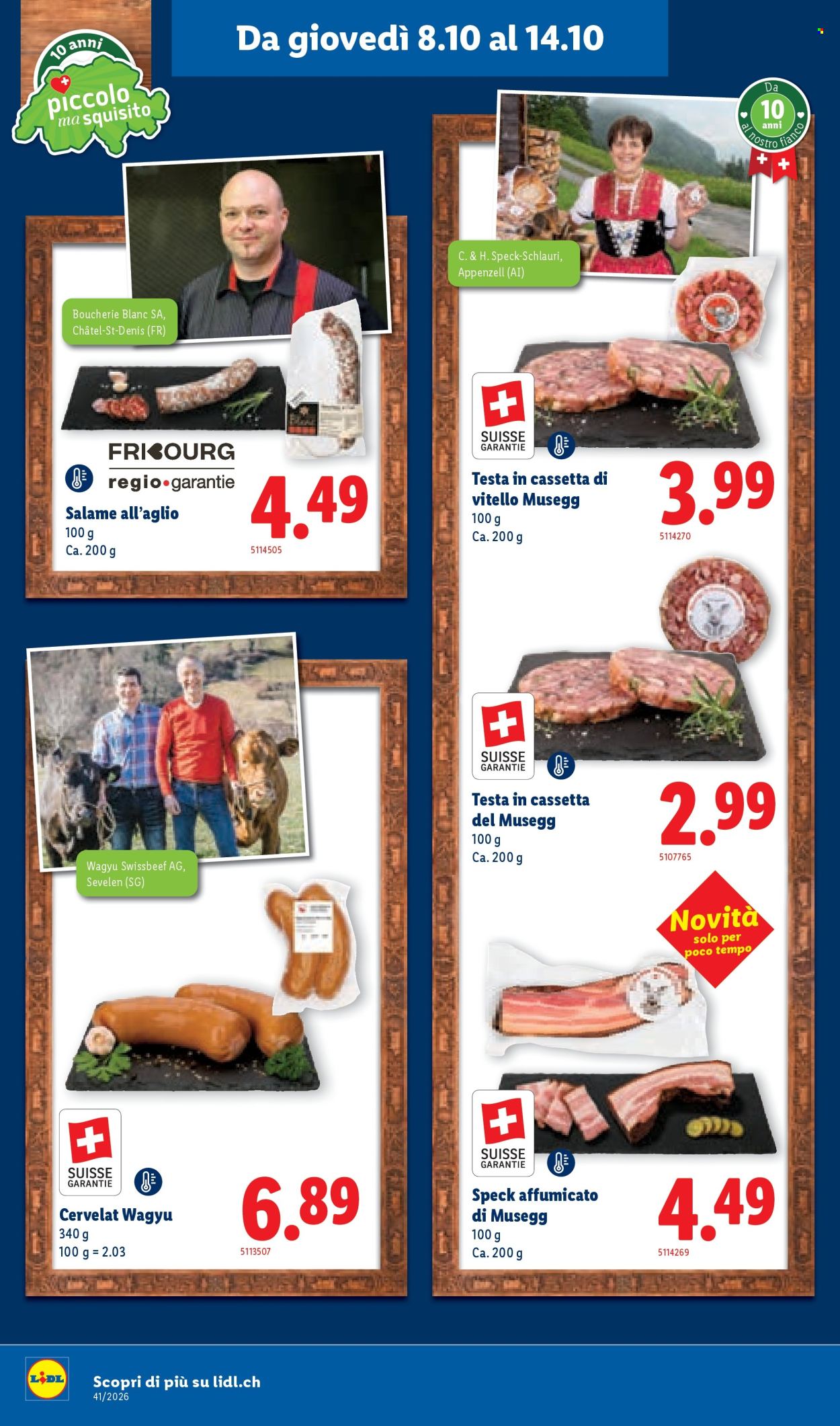 Volantino Lidl - 8.10.2026 - 14.10.2026. Pagina 4. Pagina 4