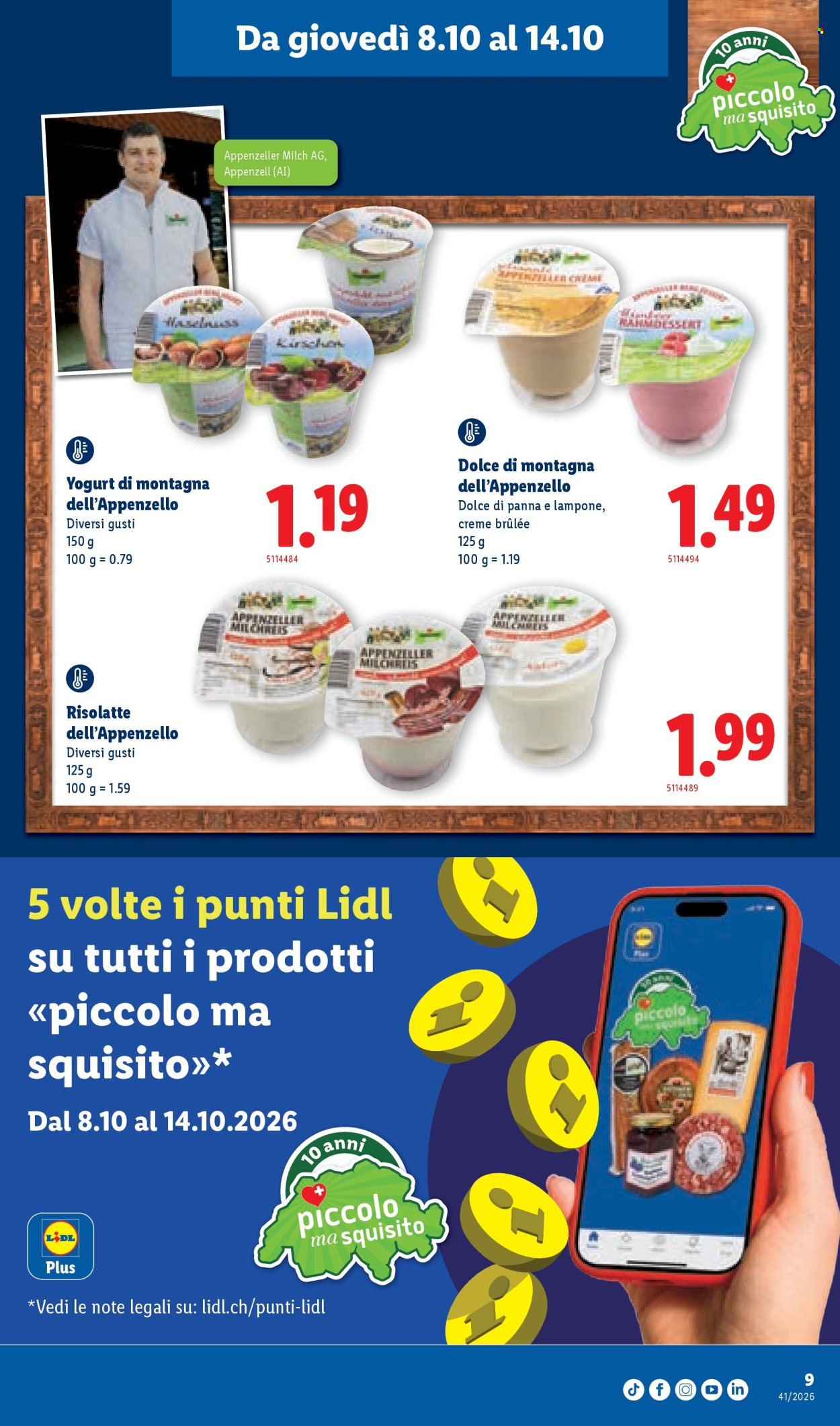 Volantino Lidl - 8.10.2026 - 14.10.2026. Pagina 9. Pagina 9
