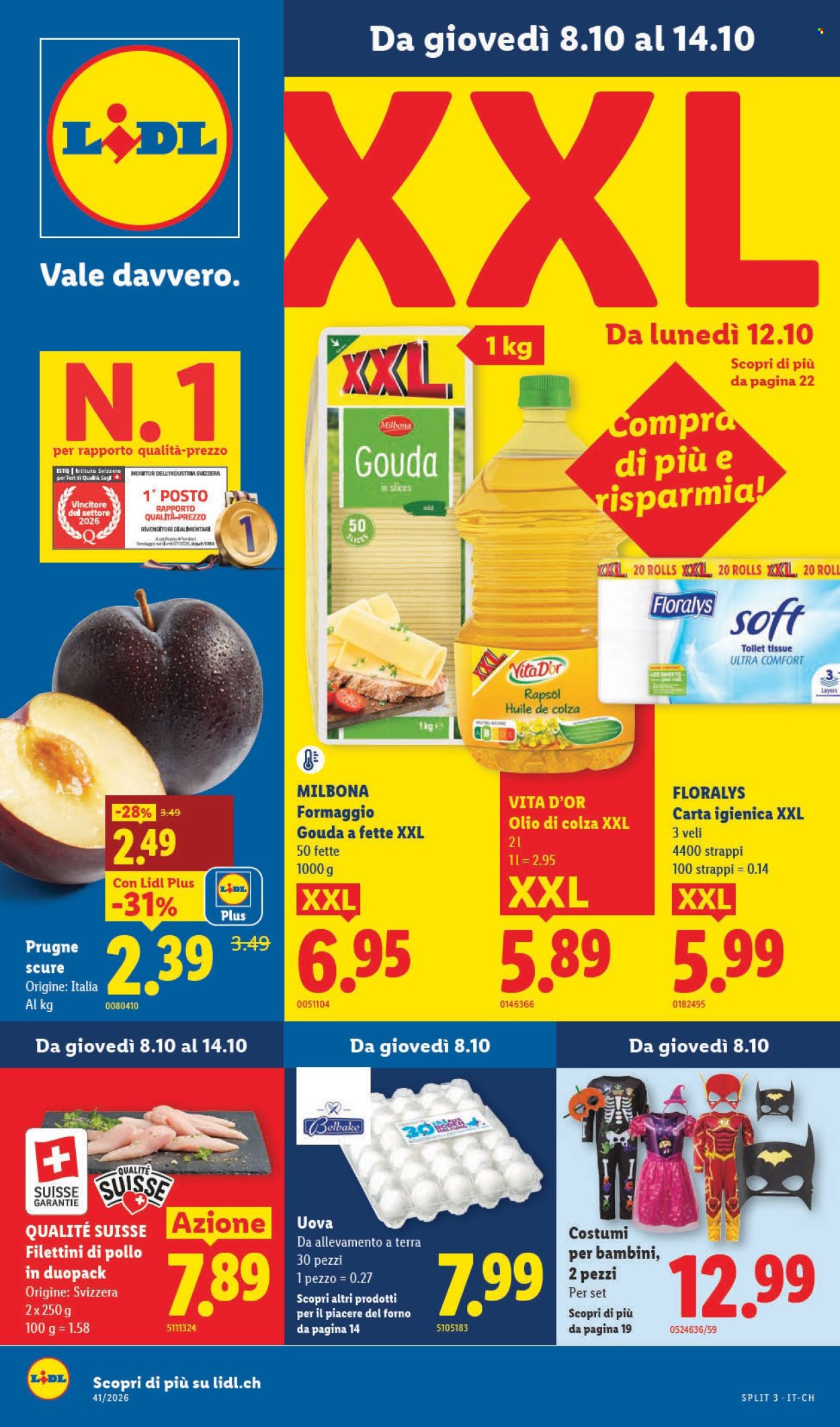 Volantino Lidl - 8.10.2026 - 14.10.2026. Pagina 1. Pagina 1