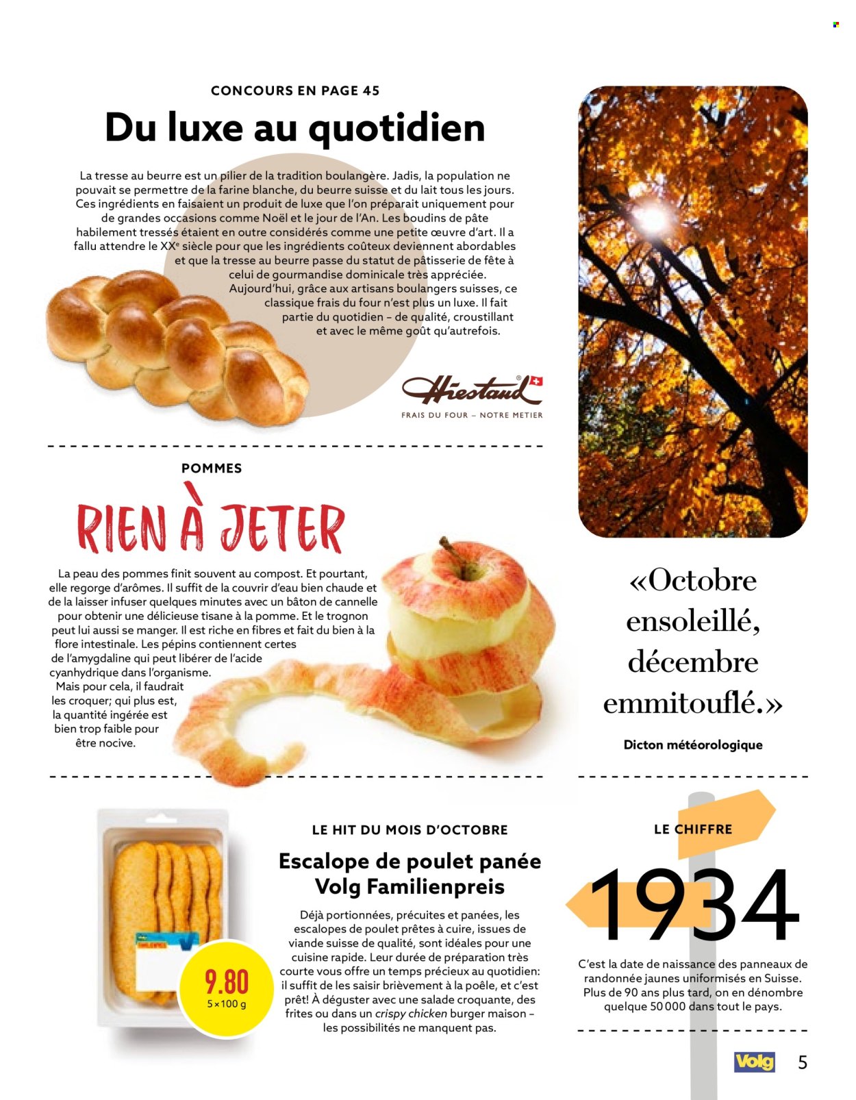 Volantino Volg - 1.10.2026 - 31.10.2026. Pagina 5. Pagina 5