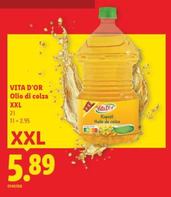 VITA D’OR Olio di colza XXL