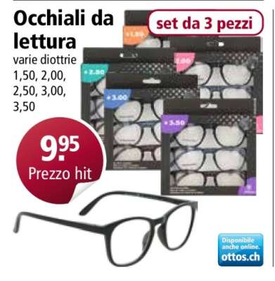 OCCHIALI DA LETTURA