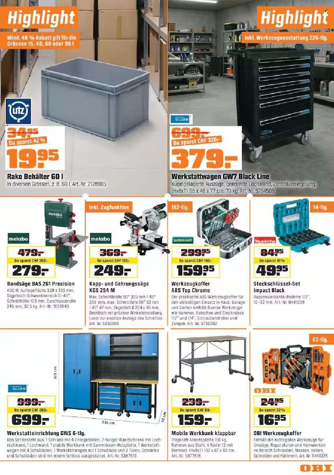 Volantino OBI - 7.10.2026 - 1.11.2026. Pagina 3. Pagina 3
