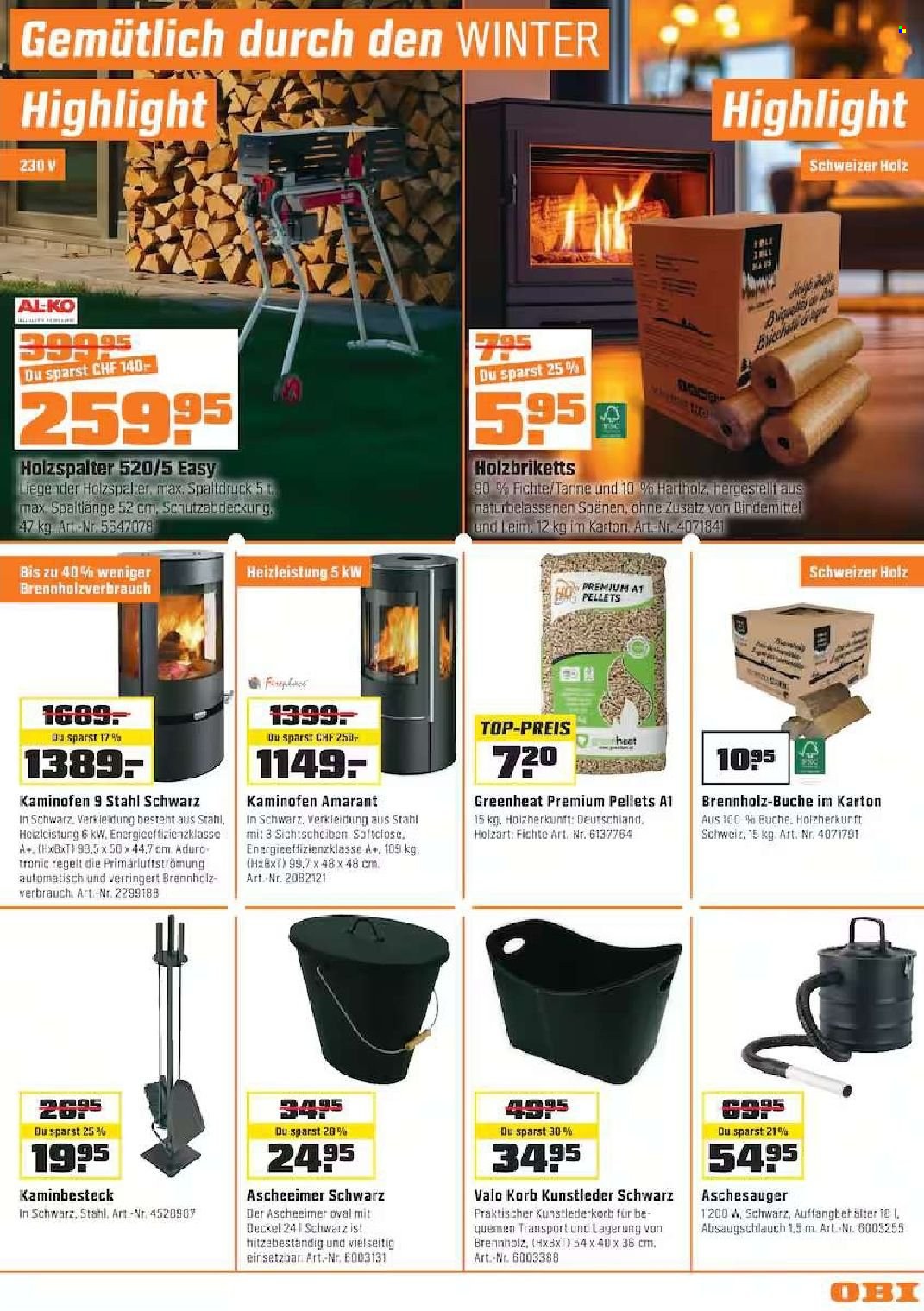 Volantino OBI - 7.10.2026 - 1.11.2026. Pagina 9. Pagina 9