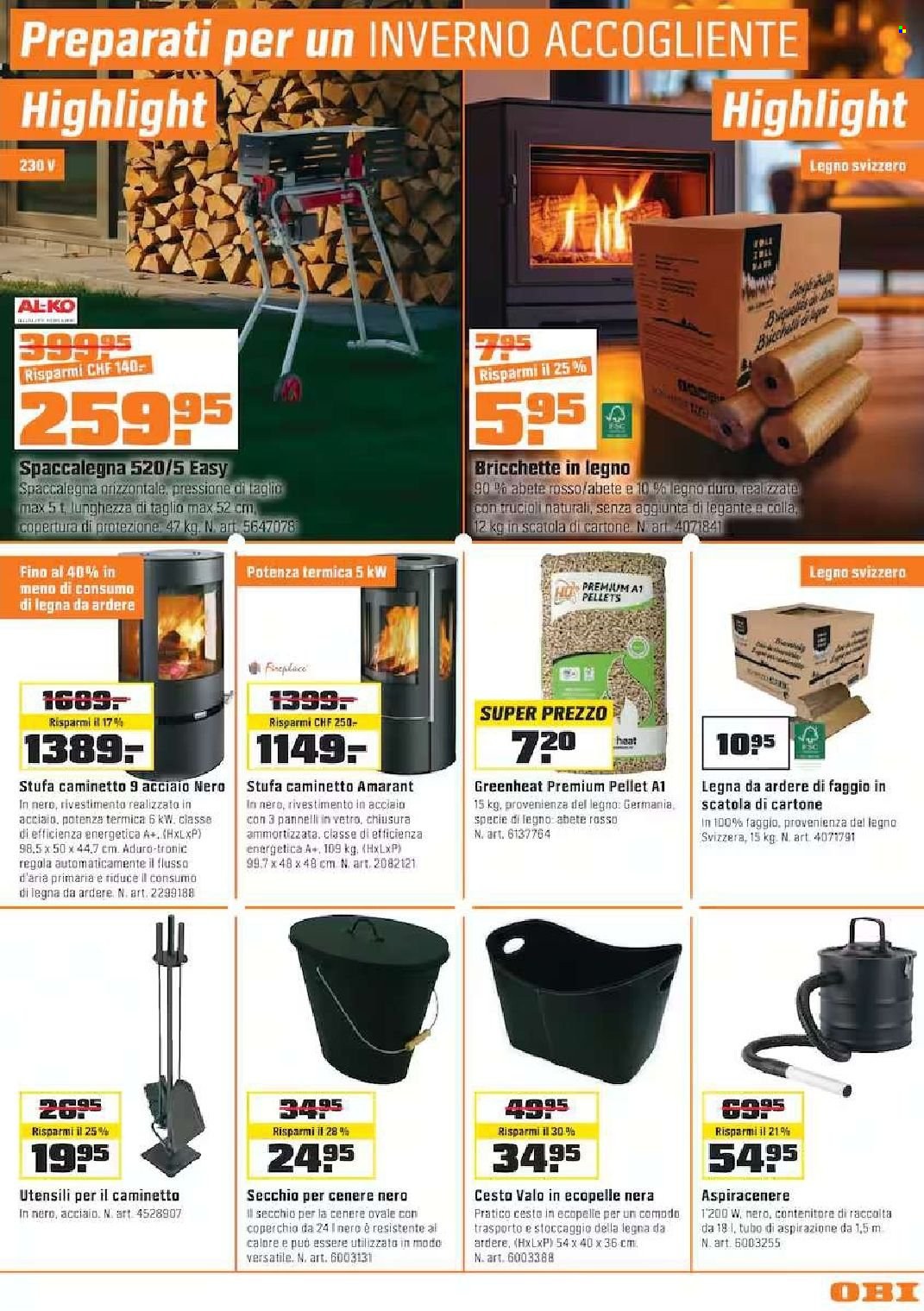 Volantino OBI - 7.10.2026 - 1.11.2026. Pagina 9. Pagina 9