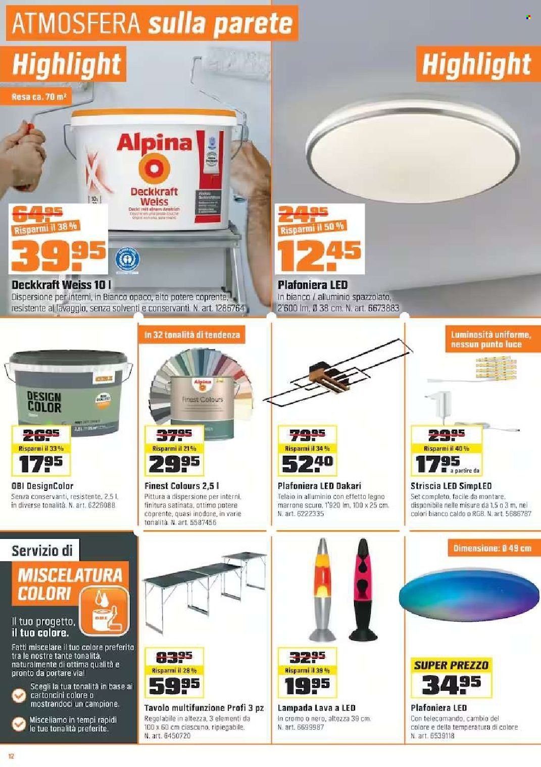 Volantino OBI - 7.10.2026 - 1.11.2026. Pagina 12. Pagina 12