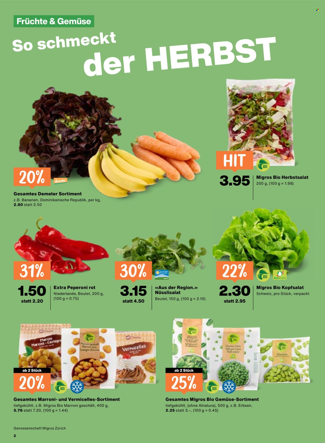 Volantino Migros - 8.10.2026 - 14.10.2026. Pagina 2. Pagina 2