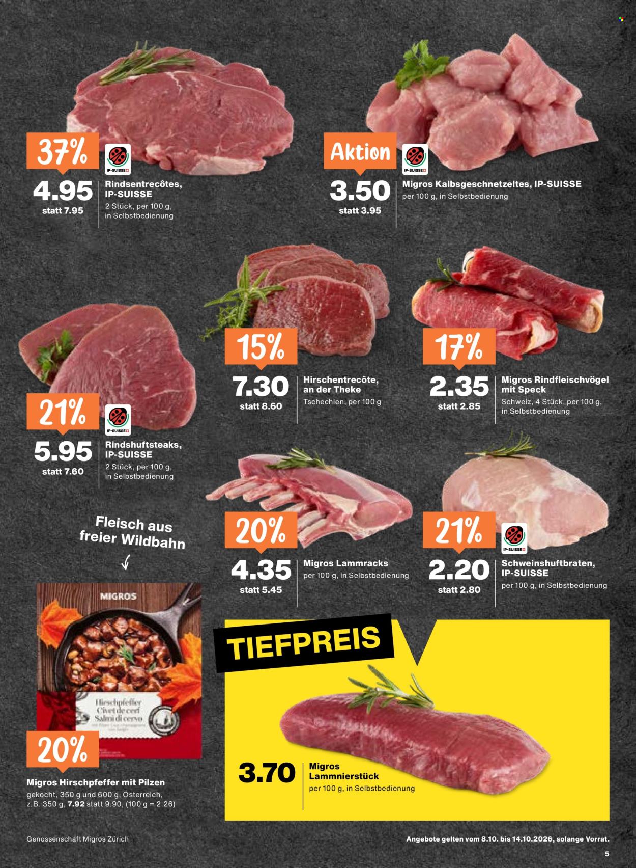 Volantino Migros - 8.10.2026 - 14.10.2026. Pagina 5. Pagina 5