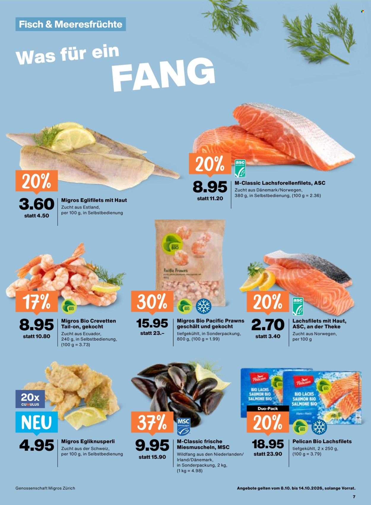 Volantino Migros - 8.10.2026 - 14.10.2026. Pagina 7. Pagina 7