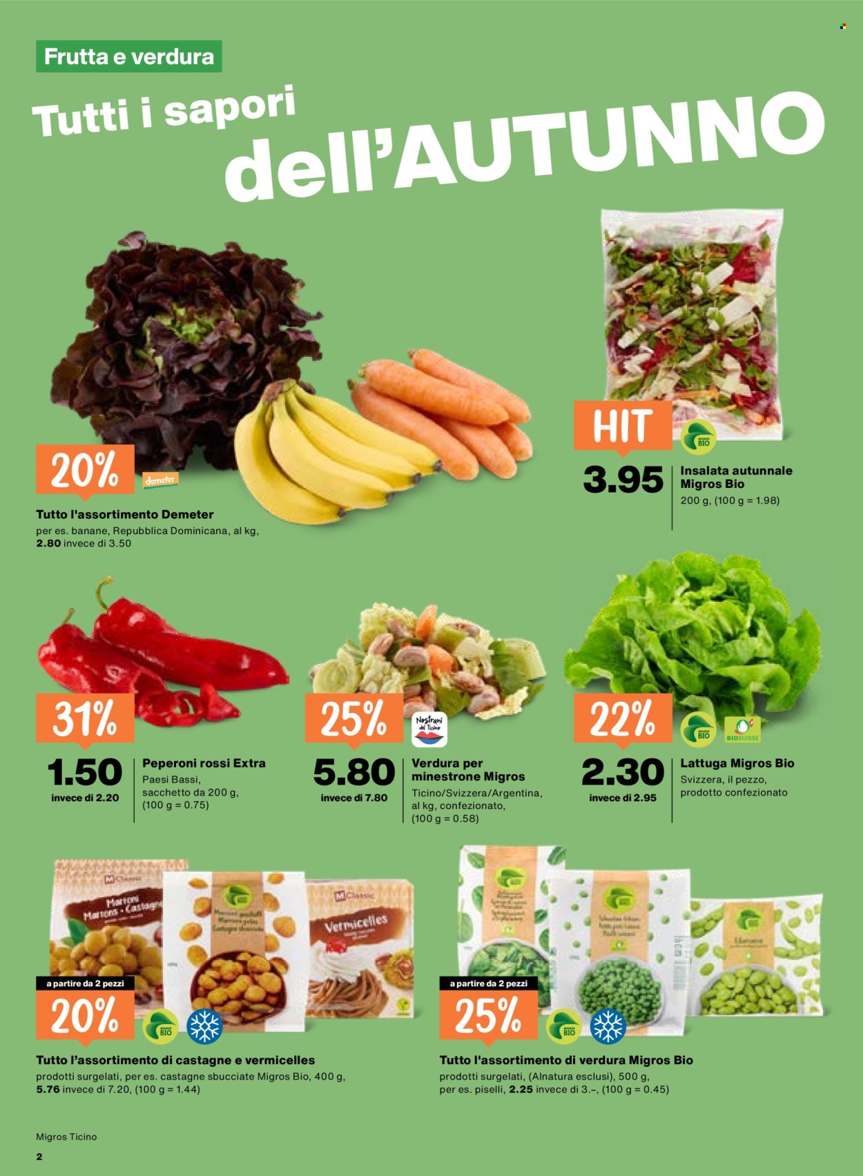 Volantino Migros - 8.10.2026 - 14.10.2026. Pagina 2. Pagina 2