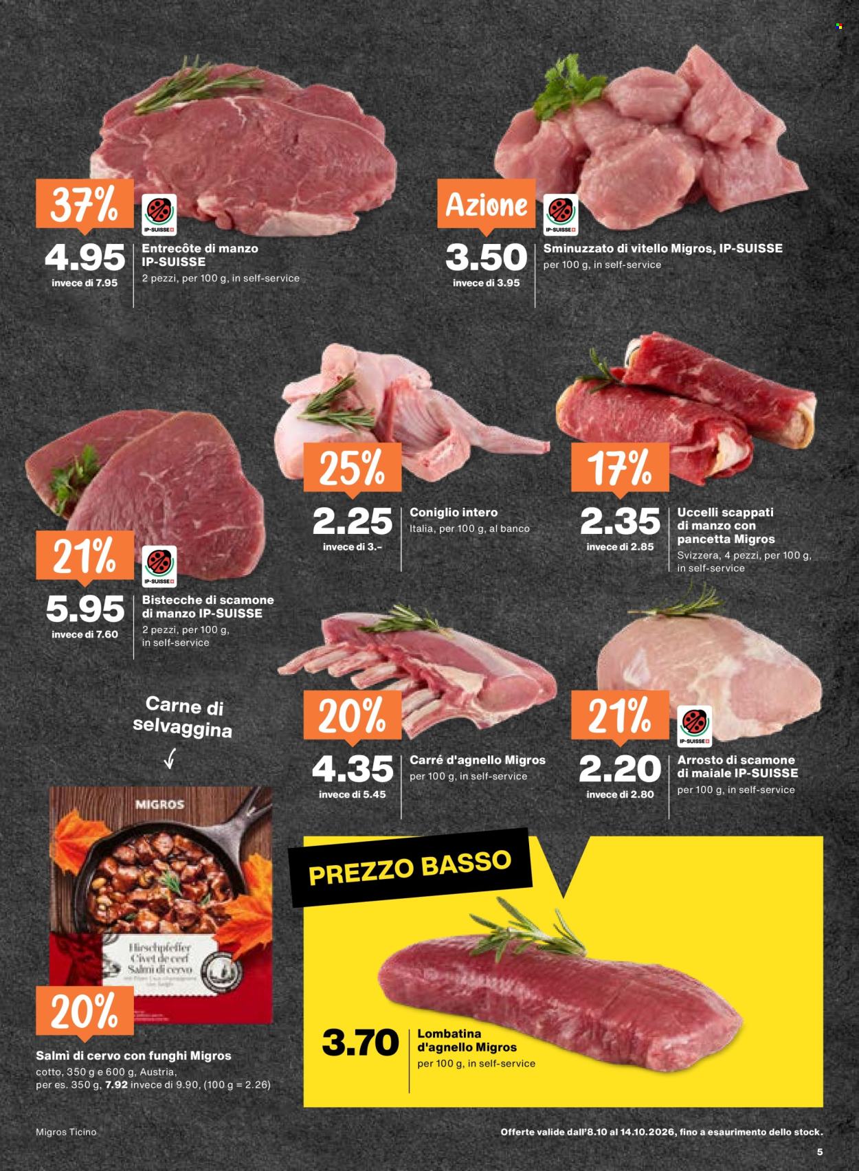 Volantino Migros - 8.10.2026 - 14.10.2026. Pagina 5. Pagina 5