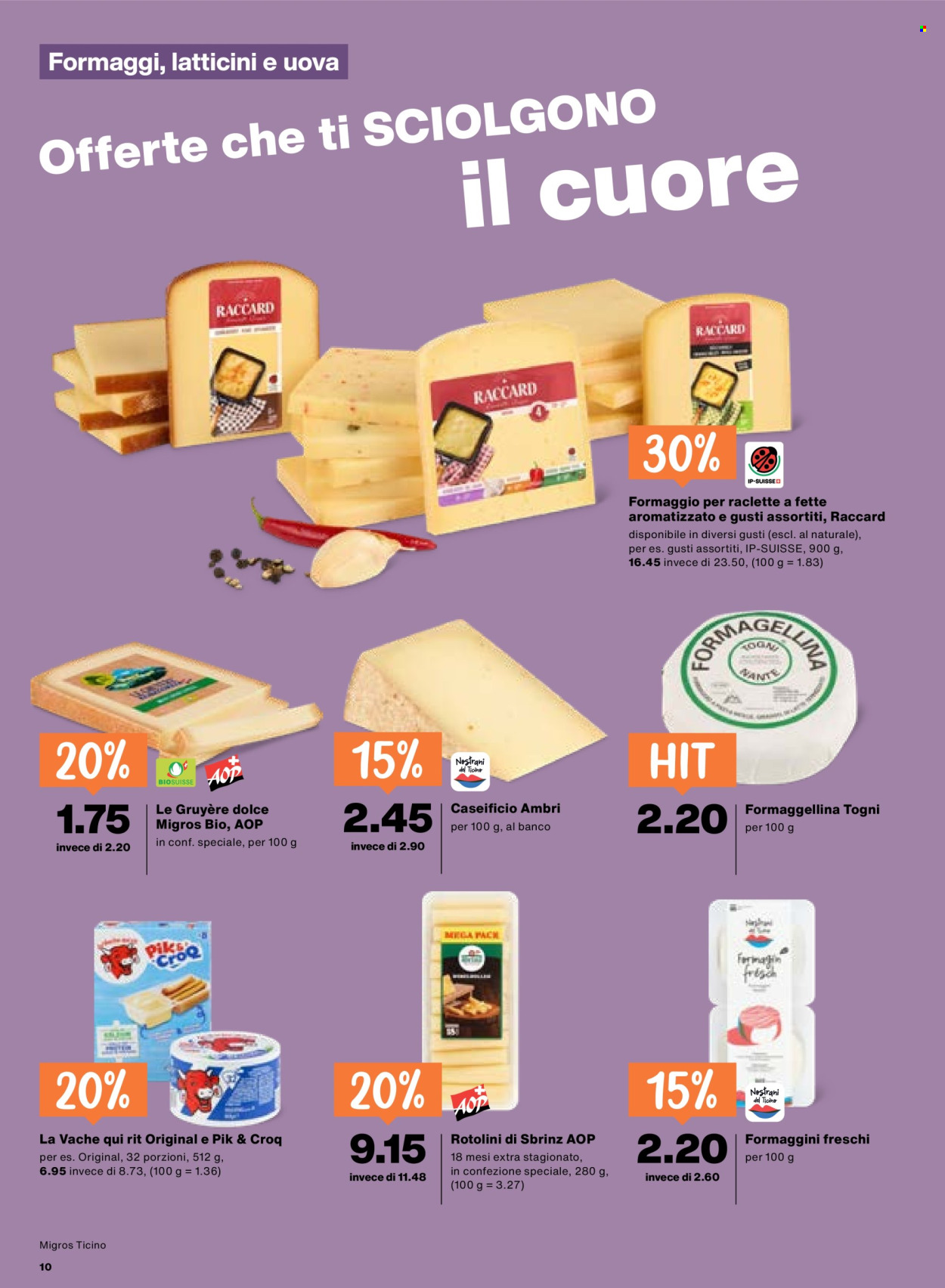 Volantino Migros - 8.10.2026 - 14.10.2026. Pagina 10. Pagina 10