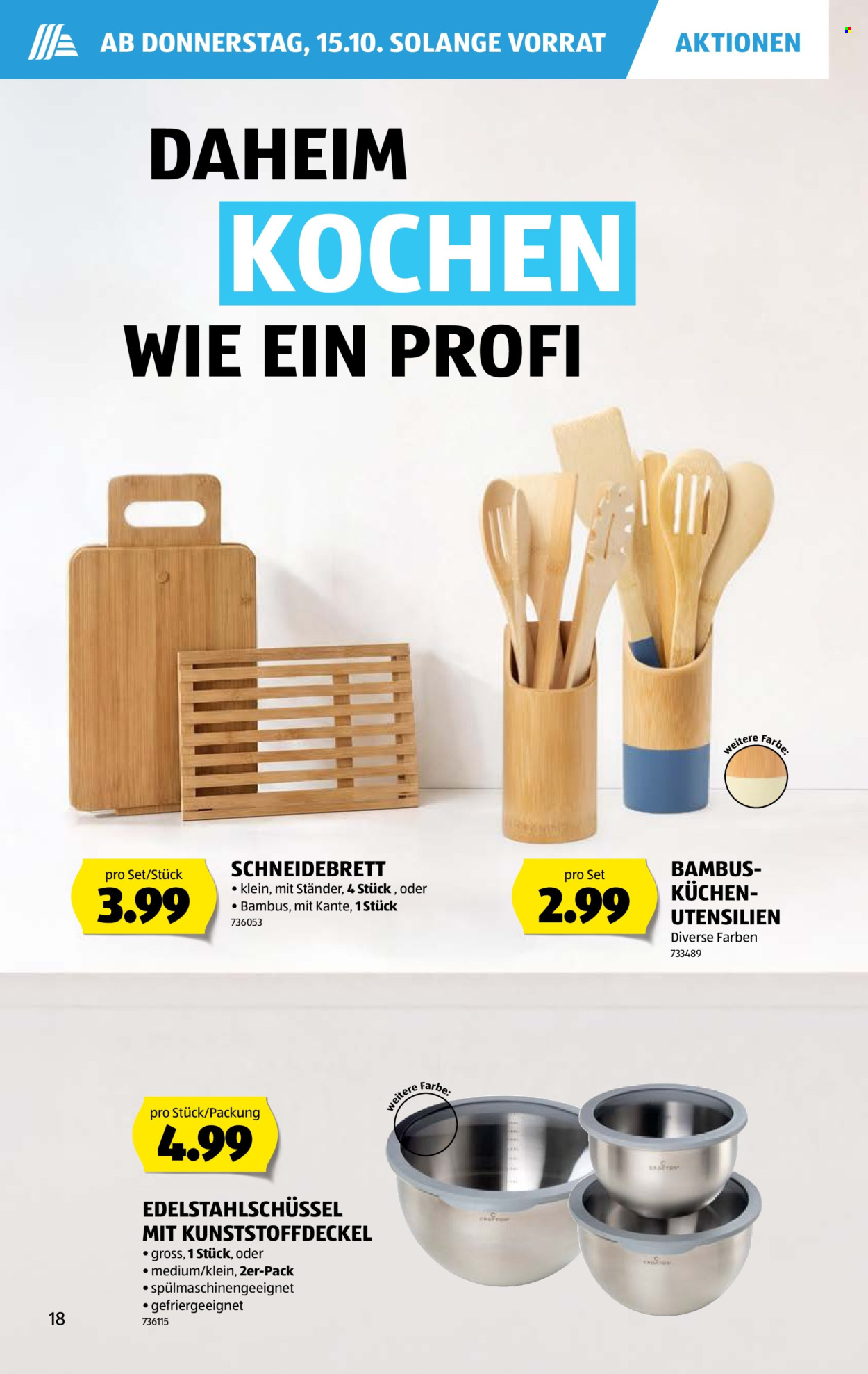 Volantino Aldi - 15.10.2026 - 21.10.2026. Pagina 18. Pagina 18