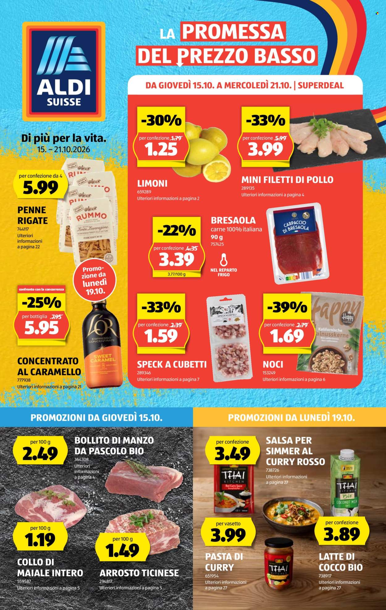 Volantino Aldi - 15.10.2026 - 21.10.2026. Pagina 1. Pagina 1