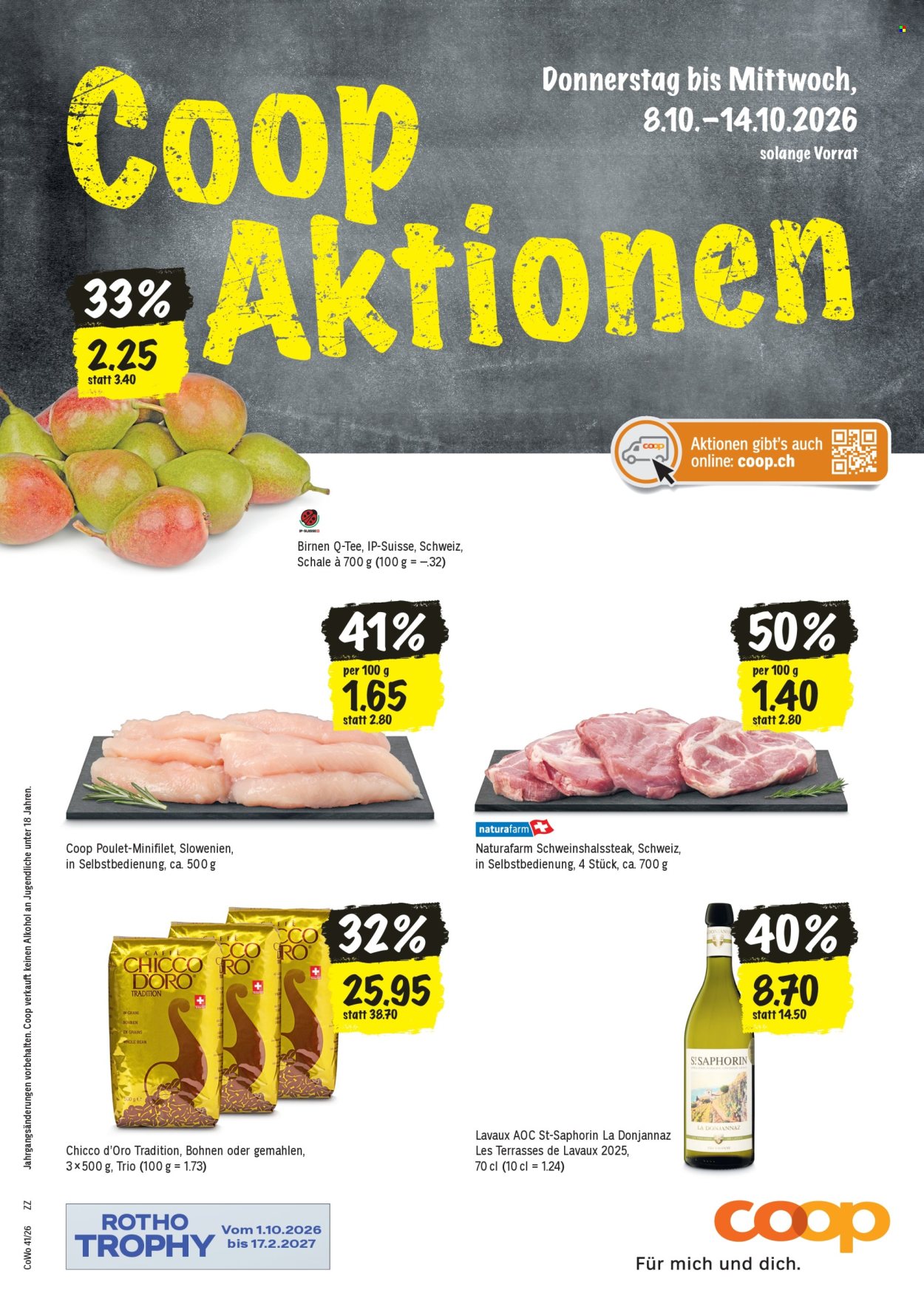 Volantino Coop - 8.10.2026 - 14.10.2026. Pagina 1. Pagina 1