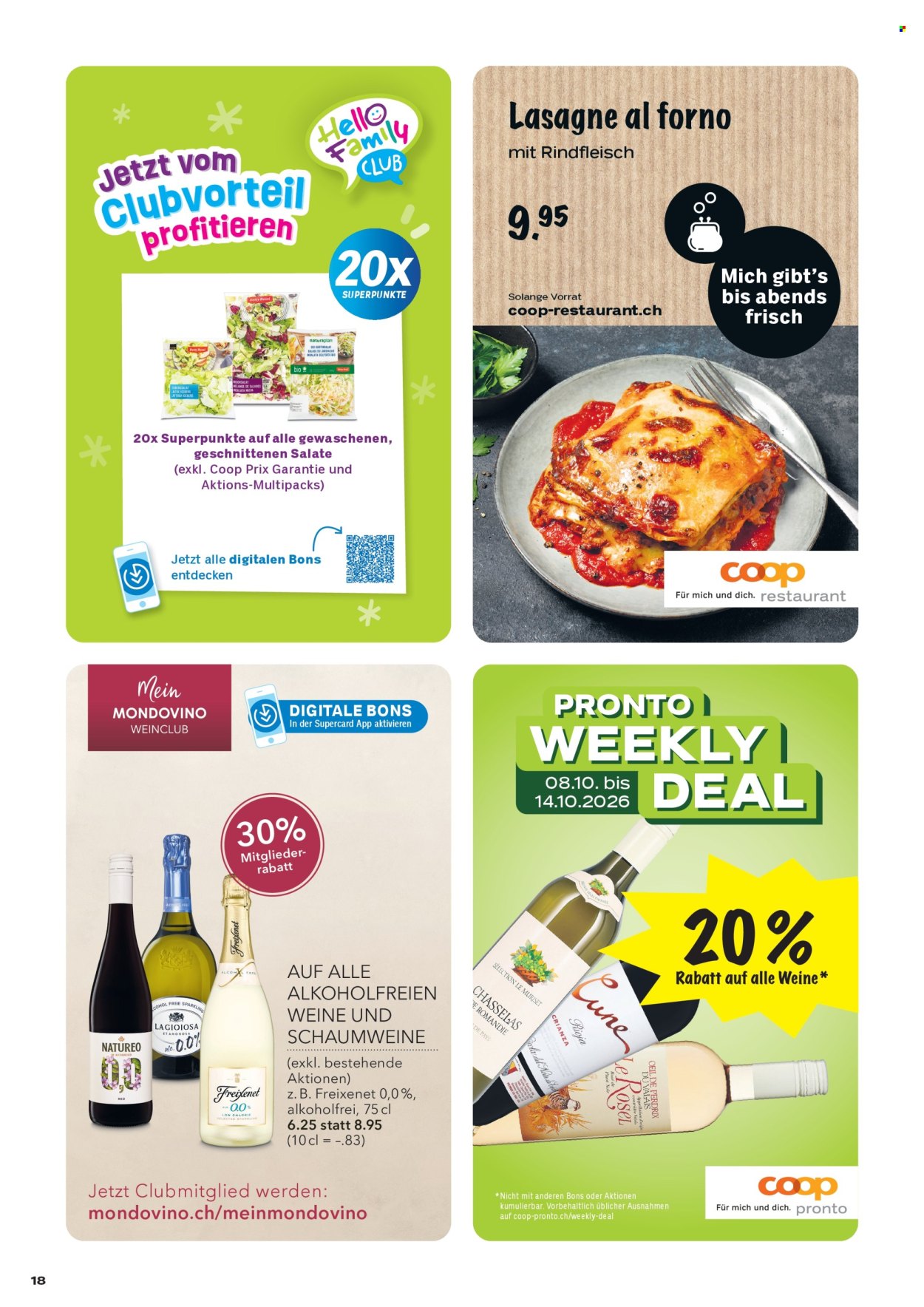 Volantino Coop - 8.10.2026 - 14.10.2026. Pagina 18. Pagina 18