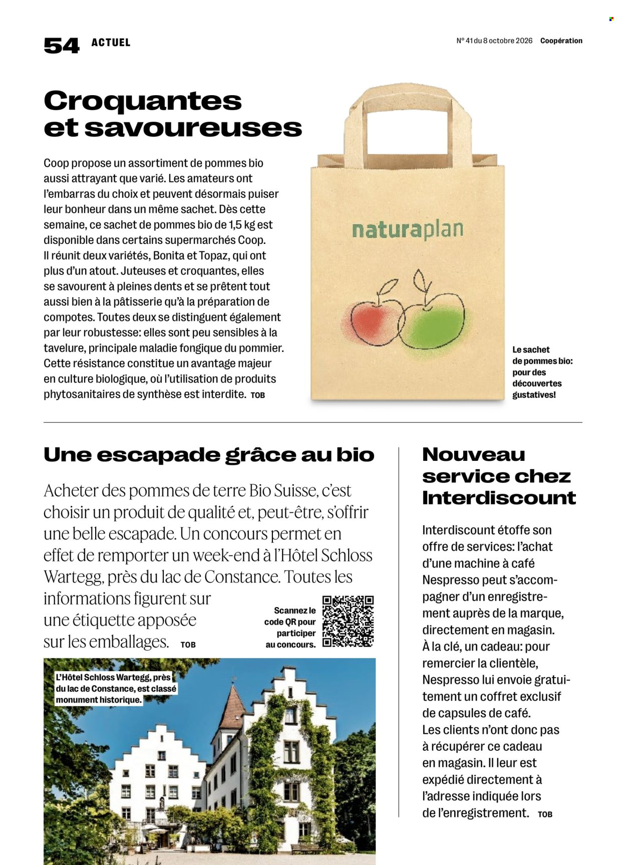 Volantino Coop - 8.10.2026 - 14.10.2026. Pagina 54. Pagina 54