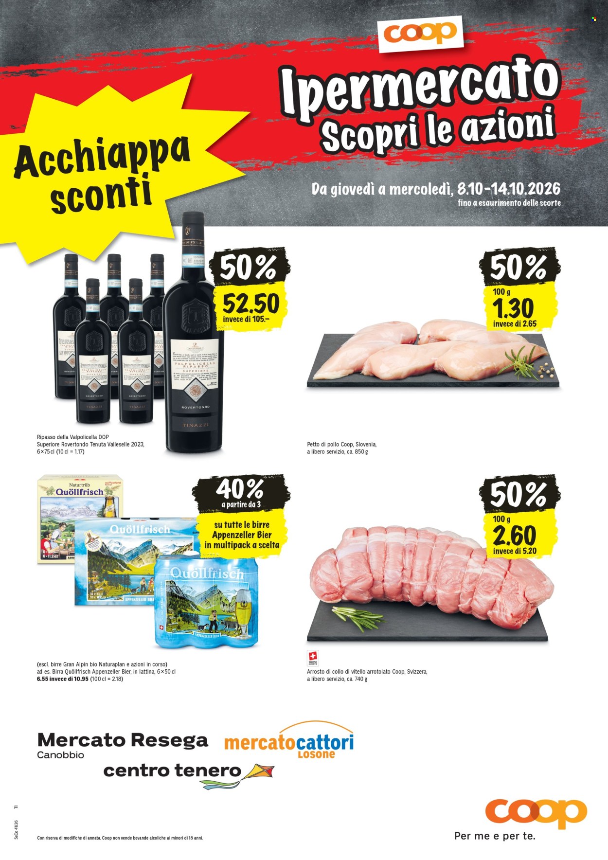 Volantino Coop - 8.10.2026 - 14.10.2026. Pagina 21. Pagina 21