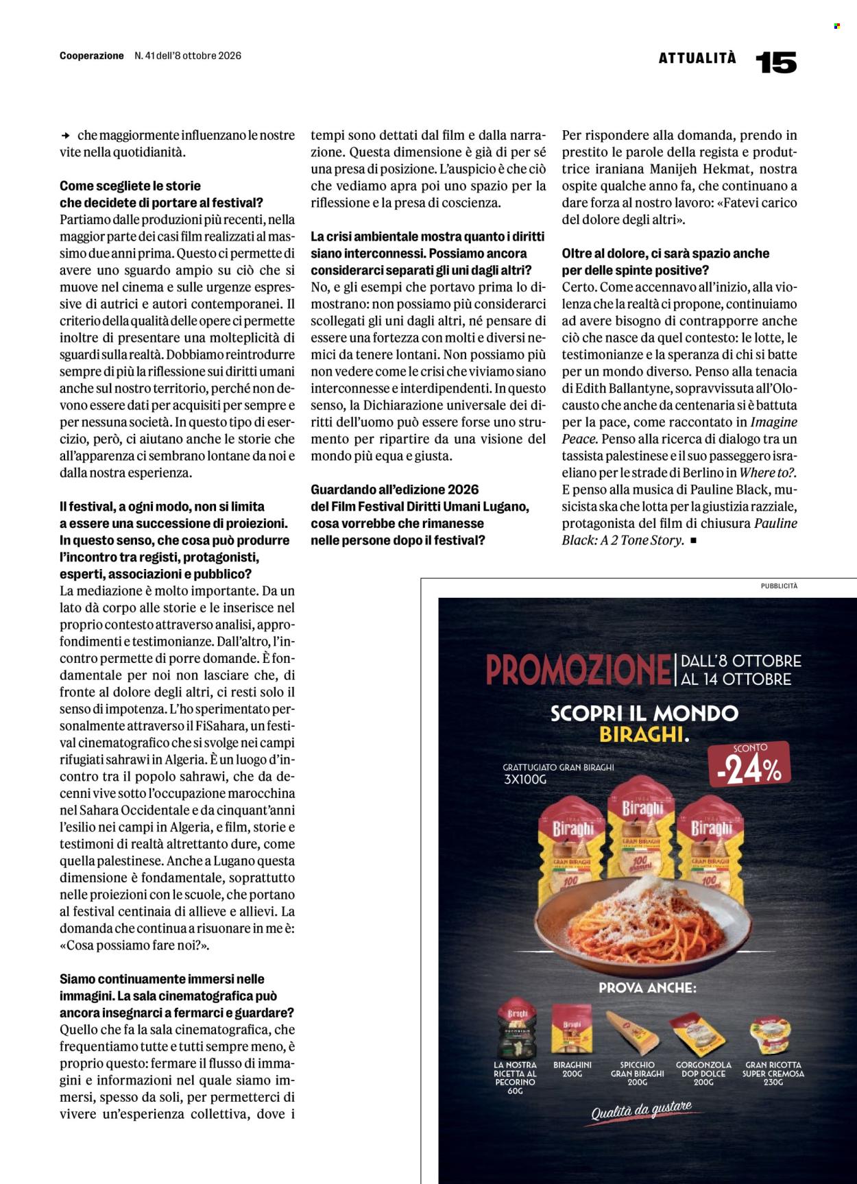 Volantino Coop - 8.10.2026 - 14.10.2026. Pagina 15. Pagina 15