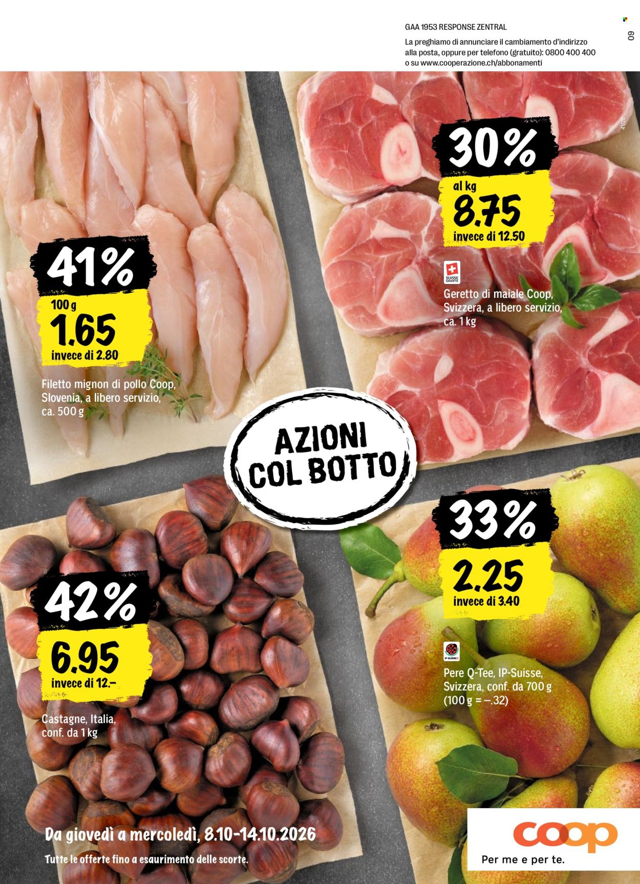 Volantino Coop - 8.10.2026 - 14.10.2026. Pagina 80. Pagina 80