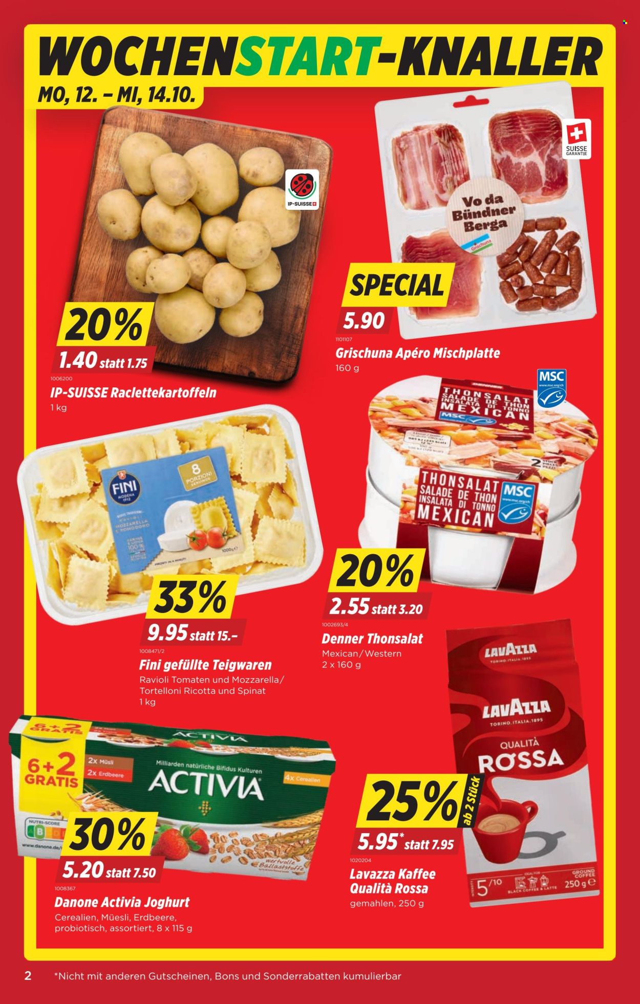 Volantino Denner - 8.10.2026 - 14.10.2026. Pagina 2. Pagina 2