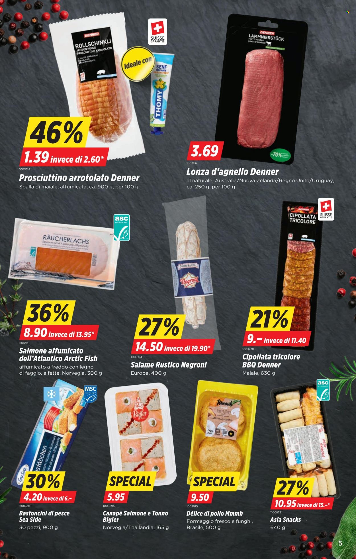 Volantino Denner - 8.10.2026 - 14.10.2026. Pagina 5. Pagina 5