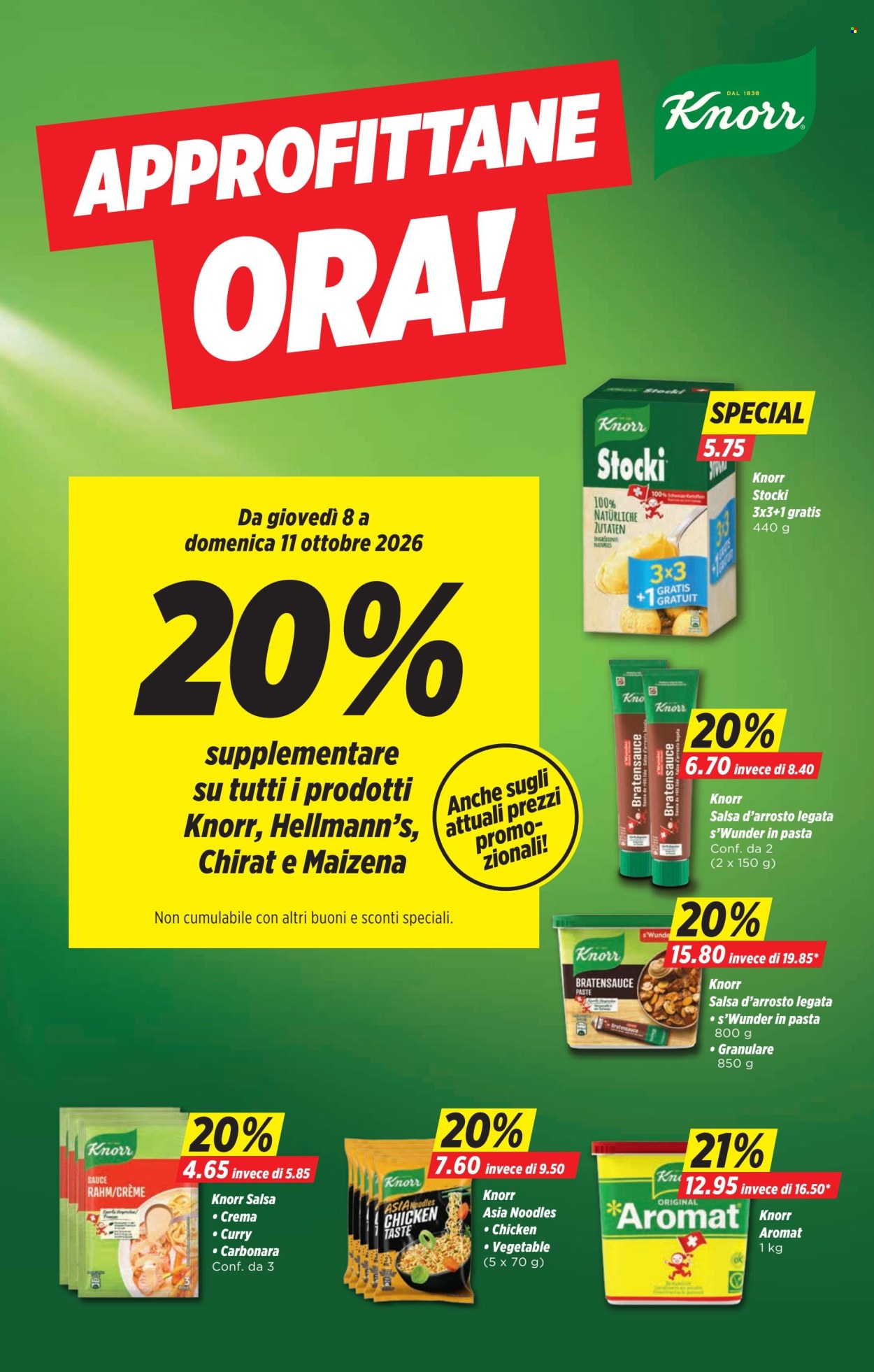 Volantino Denner - 8.10.2026 - 14.10.2026. Pagina 12. Pagina 12