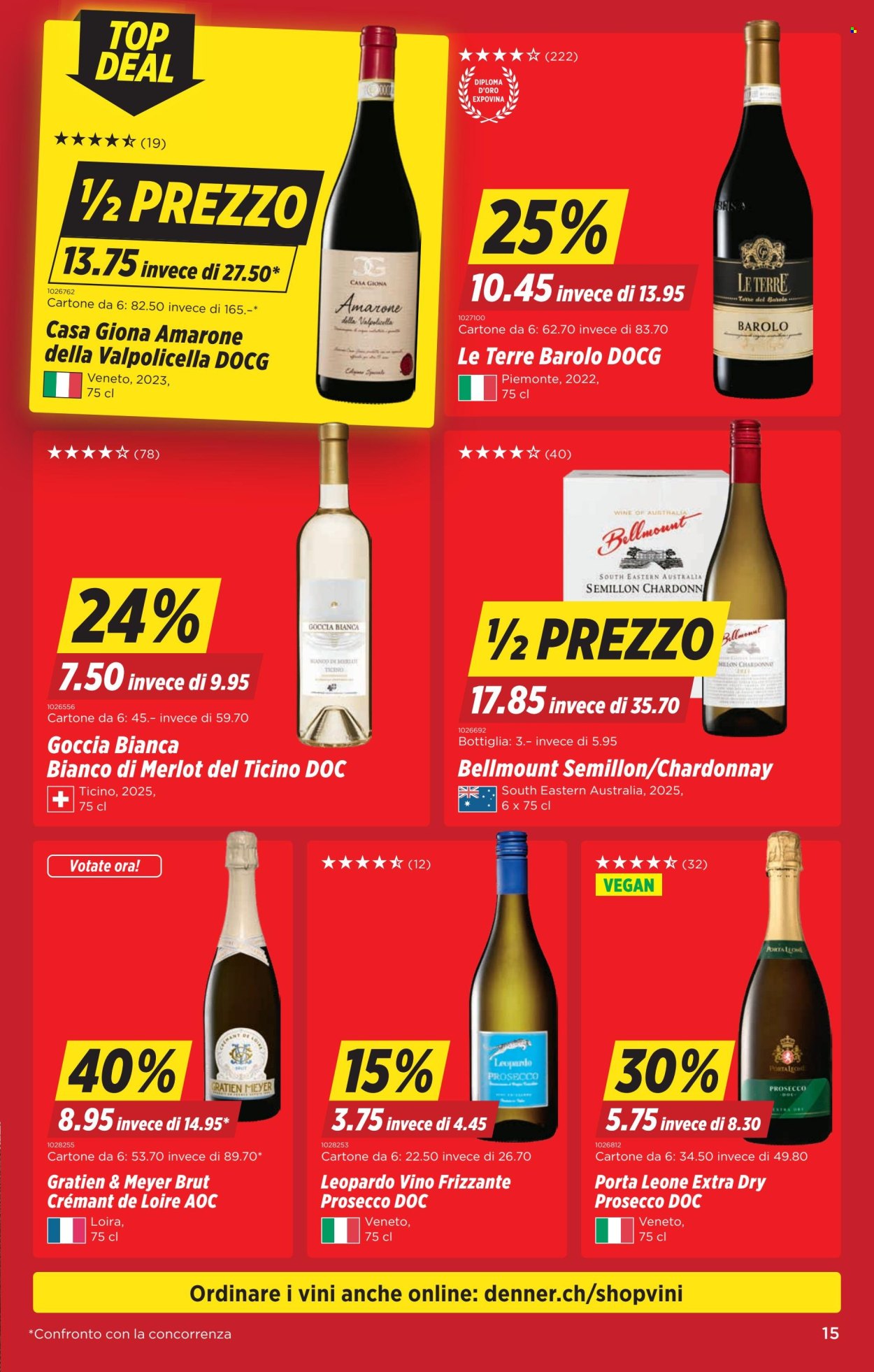 Volantino Denner - 8.10.2026 - 14.10.2026. Pagina 15. Pagina 15