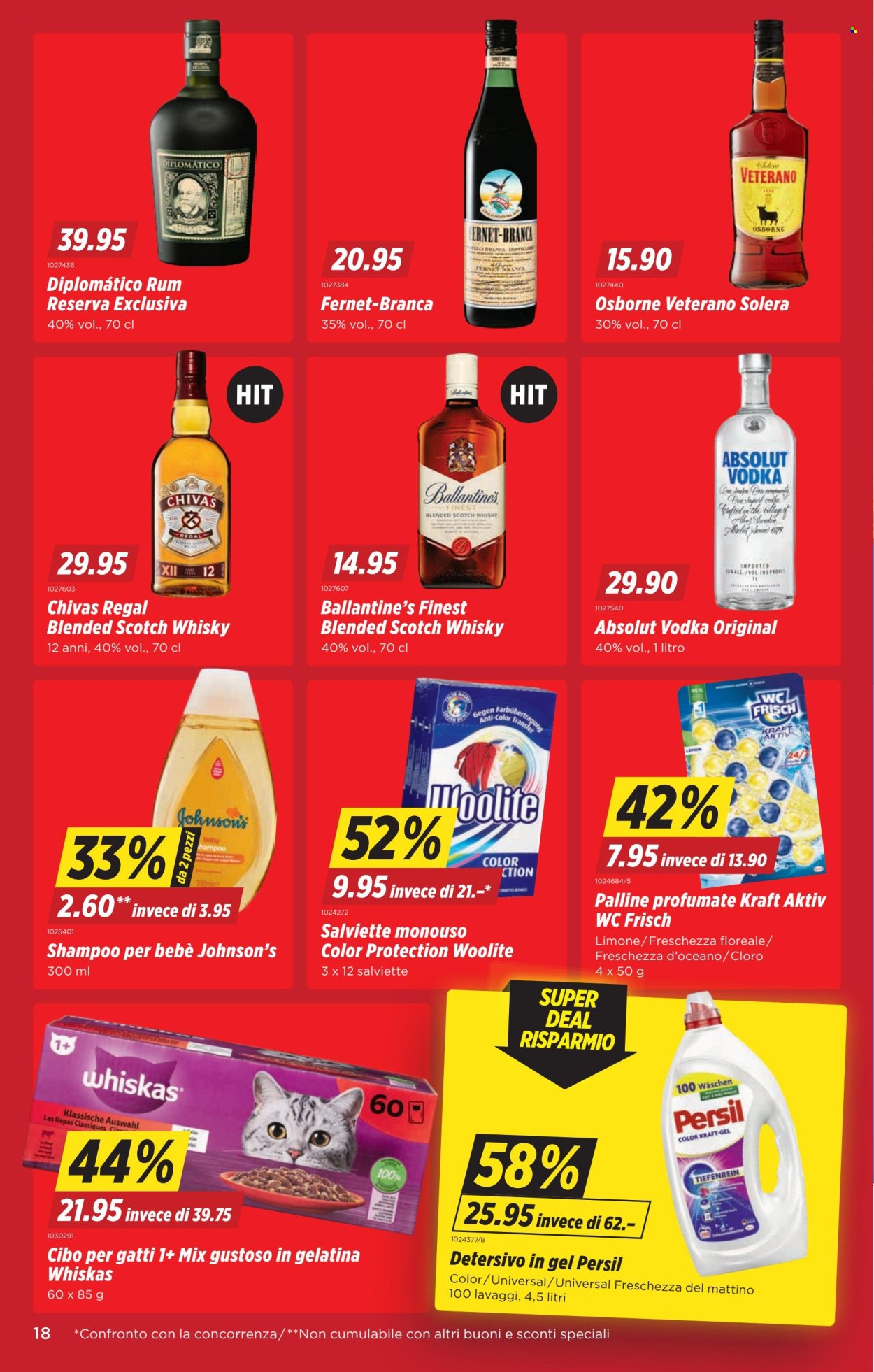 Volantino Denner - 8.10.2026 - 14.10.2026. Pagina 18. Pagina 18