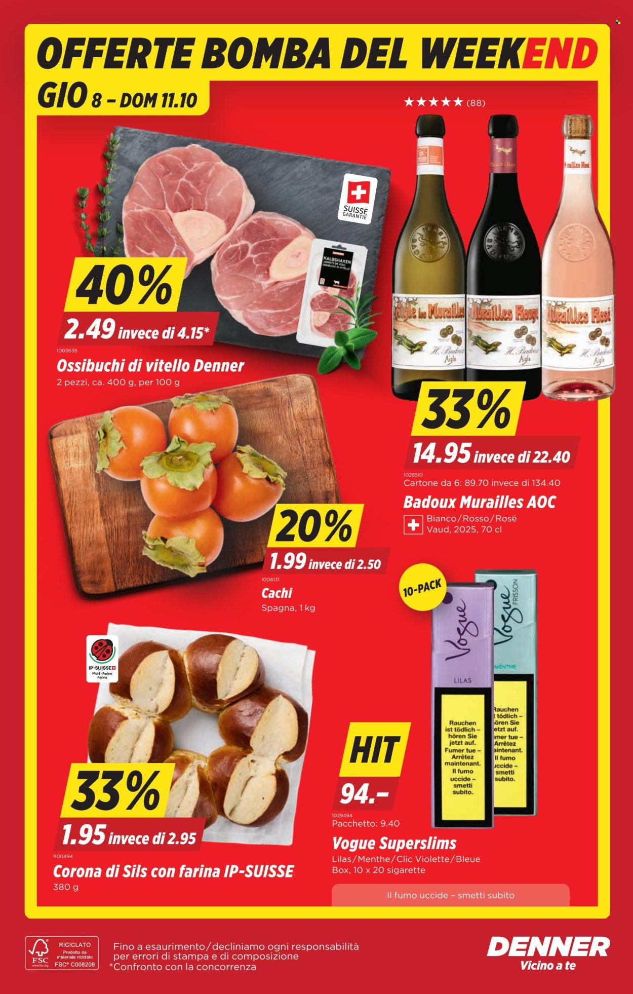 Volantino Denner - 8.10.2026 - 14.10.2026. Pagina 22. Pagina 22