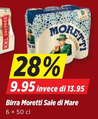 Birra Moretti Sale Di Mare