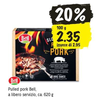 Pulled pork Bell