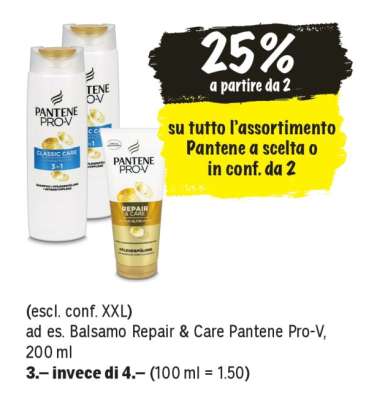 Balsamo Repair & Care Pantene Pro-V