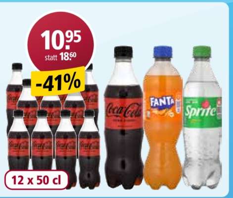 Coca-Cola, Fanta, Sprite