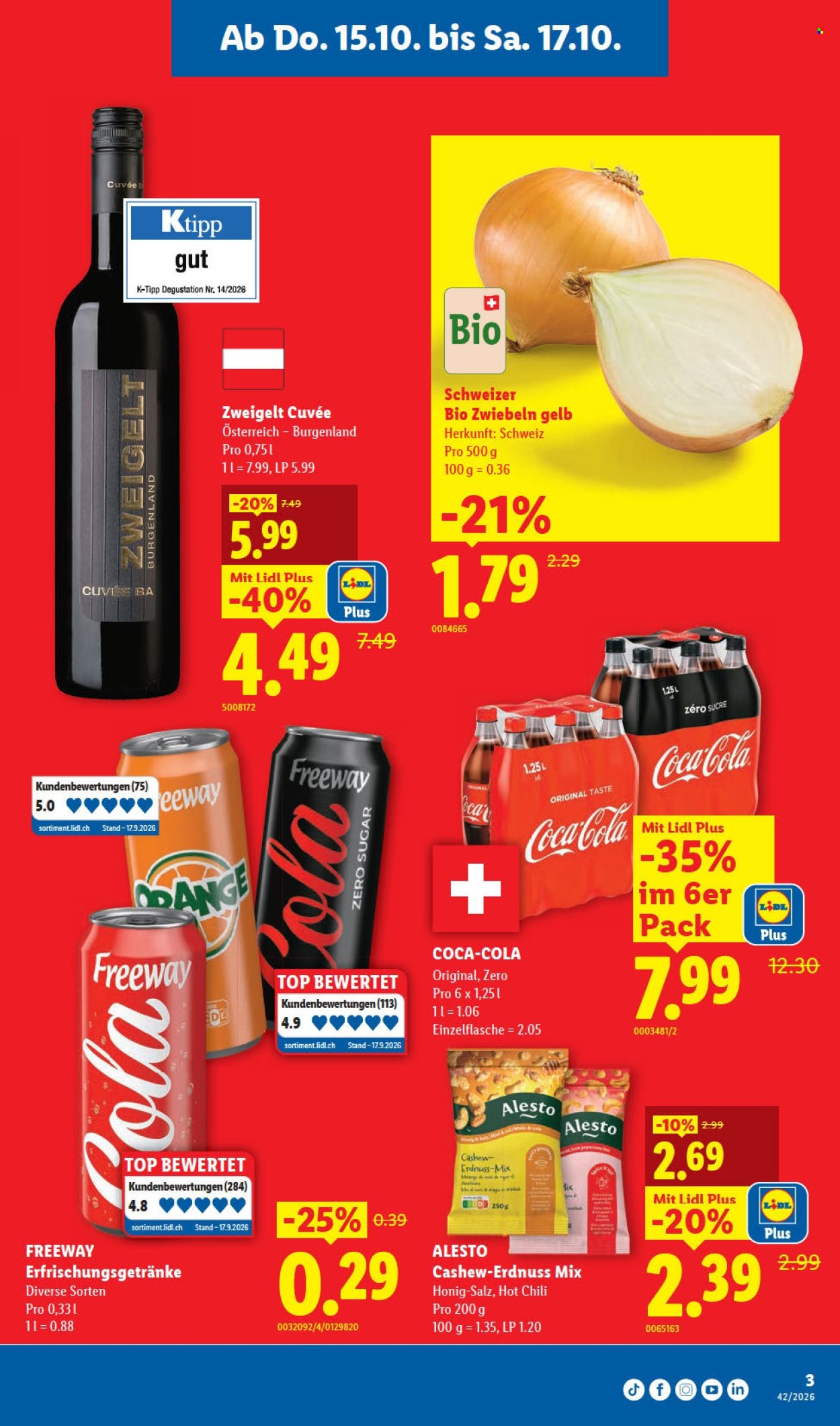 Volantino Lidl - 15.10.2026 - 21.10.2026. Pagina 3. Pagina 3
