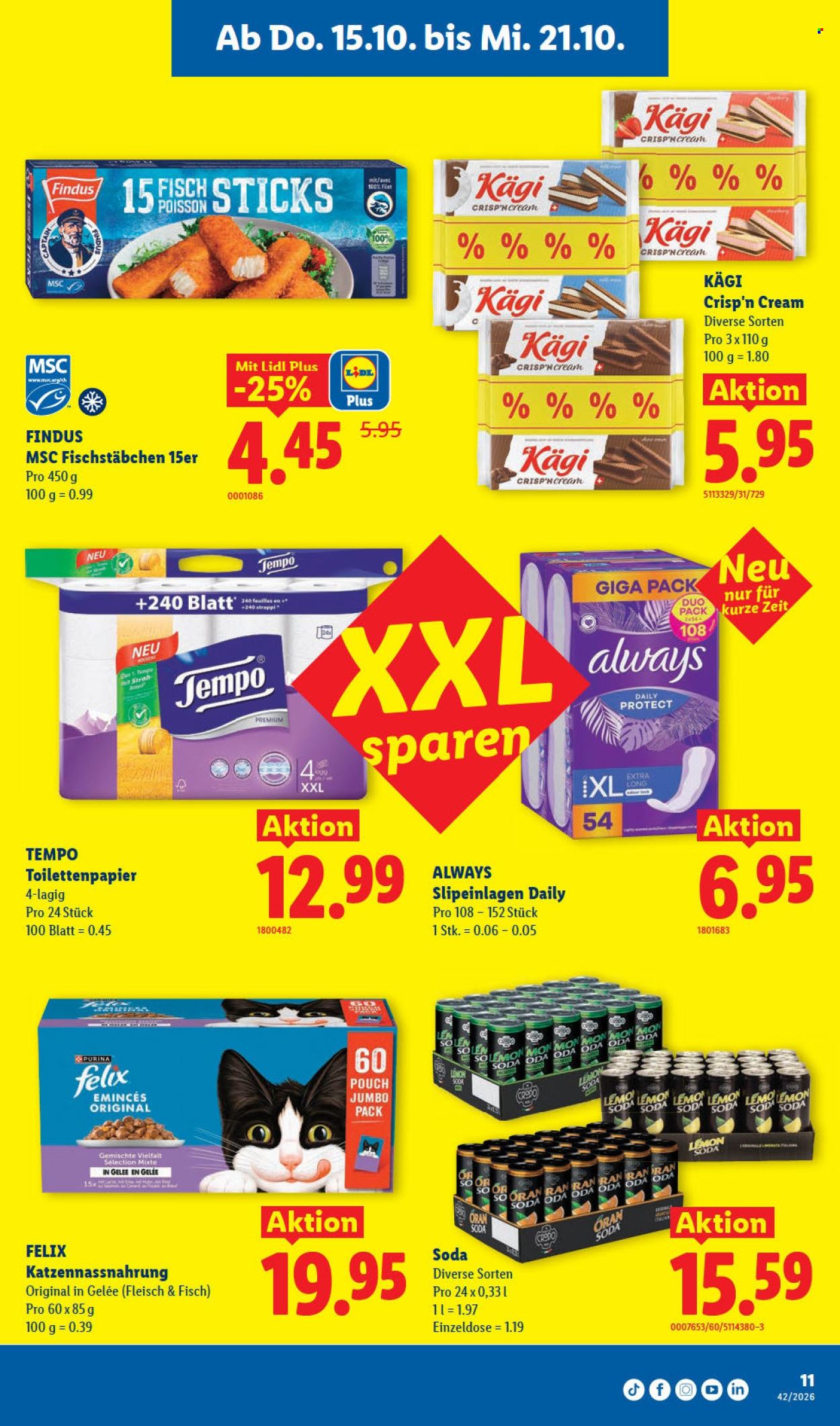Volantino Lidl - 15.10.2026 - 21.10.2026. Pagina 11. Pagina 11