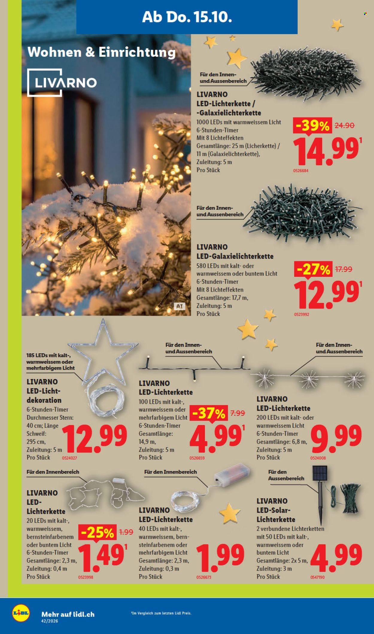 Volantino Lidl - 15.10.2026 - 21.10.2026. Pagina 18. Pagina 18
