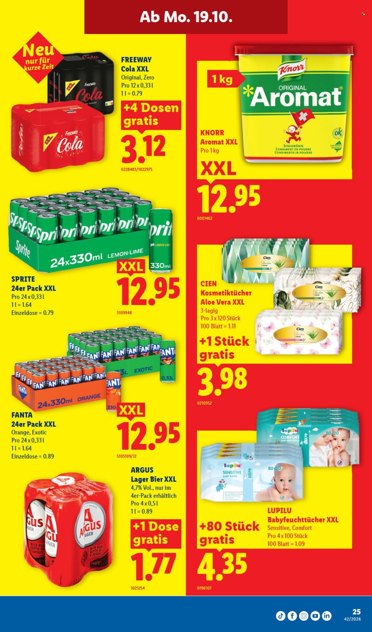 Volantino Lidl - 15.10.2026 - 21.10.2026. Pagina 25. Pagina 25